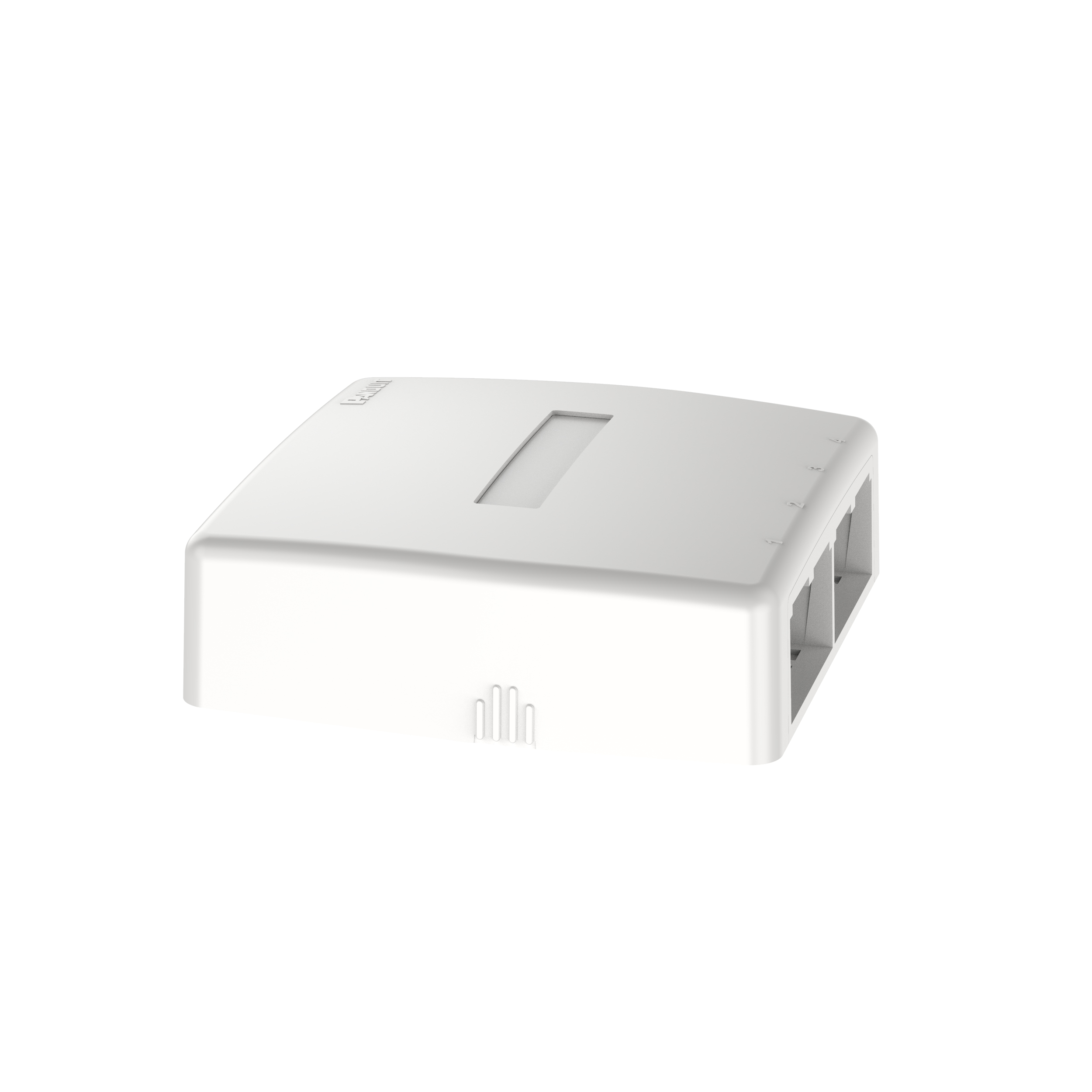 Mini-Com® Yüzey Montaj Kutusu, 4 Port, Krem Beyazı