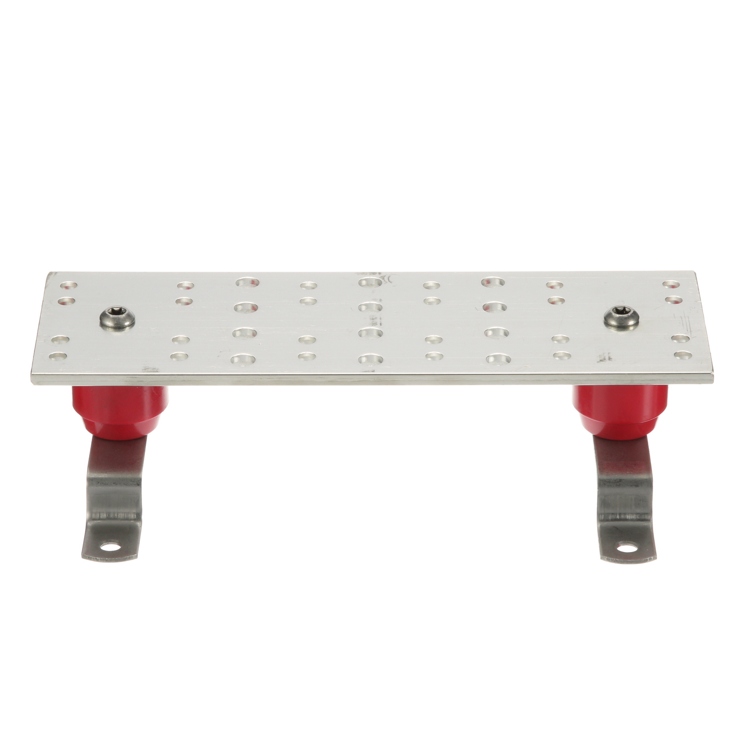 Telecom Grd Busbars, 0612, Copper, Tin-Plated, 11.17mm Stud, PK1