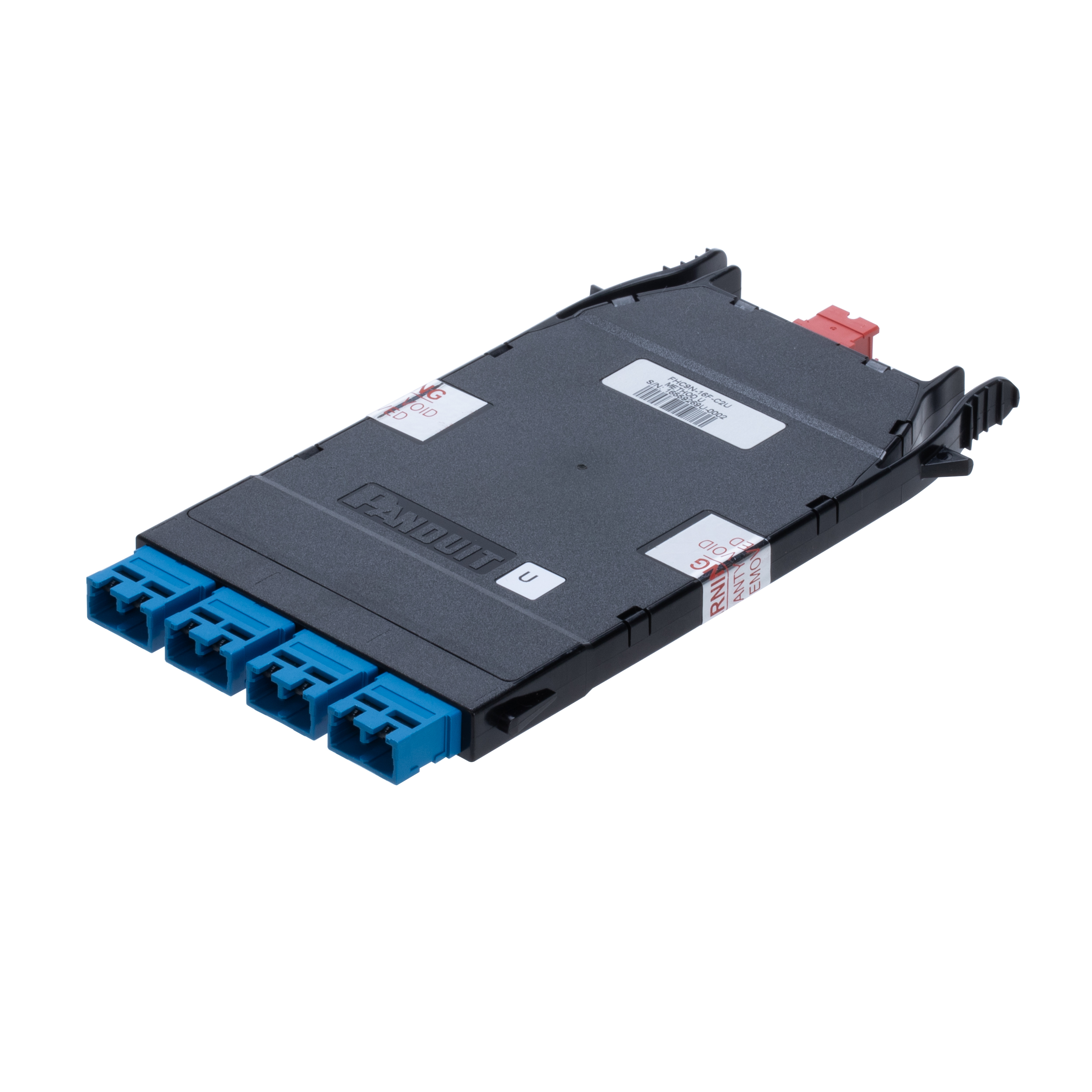 1x24F MPO-CS Fiber Kaset OS2, 16 Fiber, Evrensel, Standart Kayıp