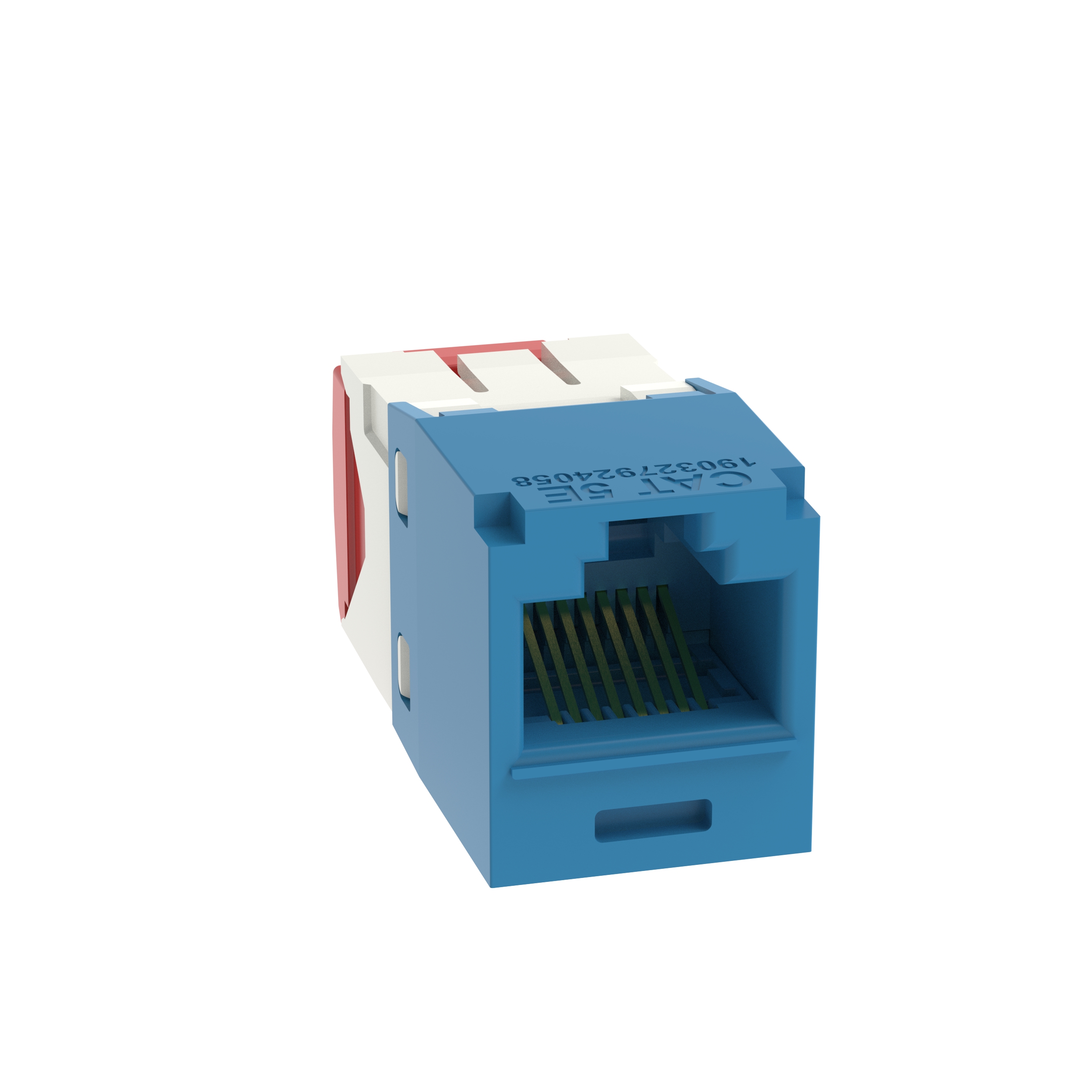 Mini-Com Module, Cat 5e, UTP, 8 pos 8 wi