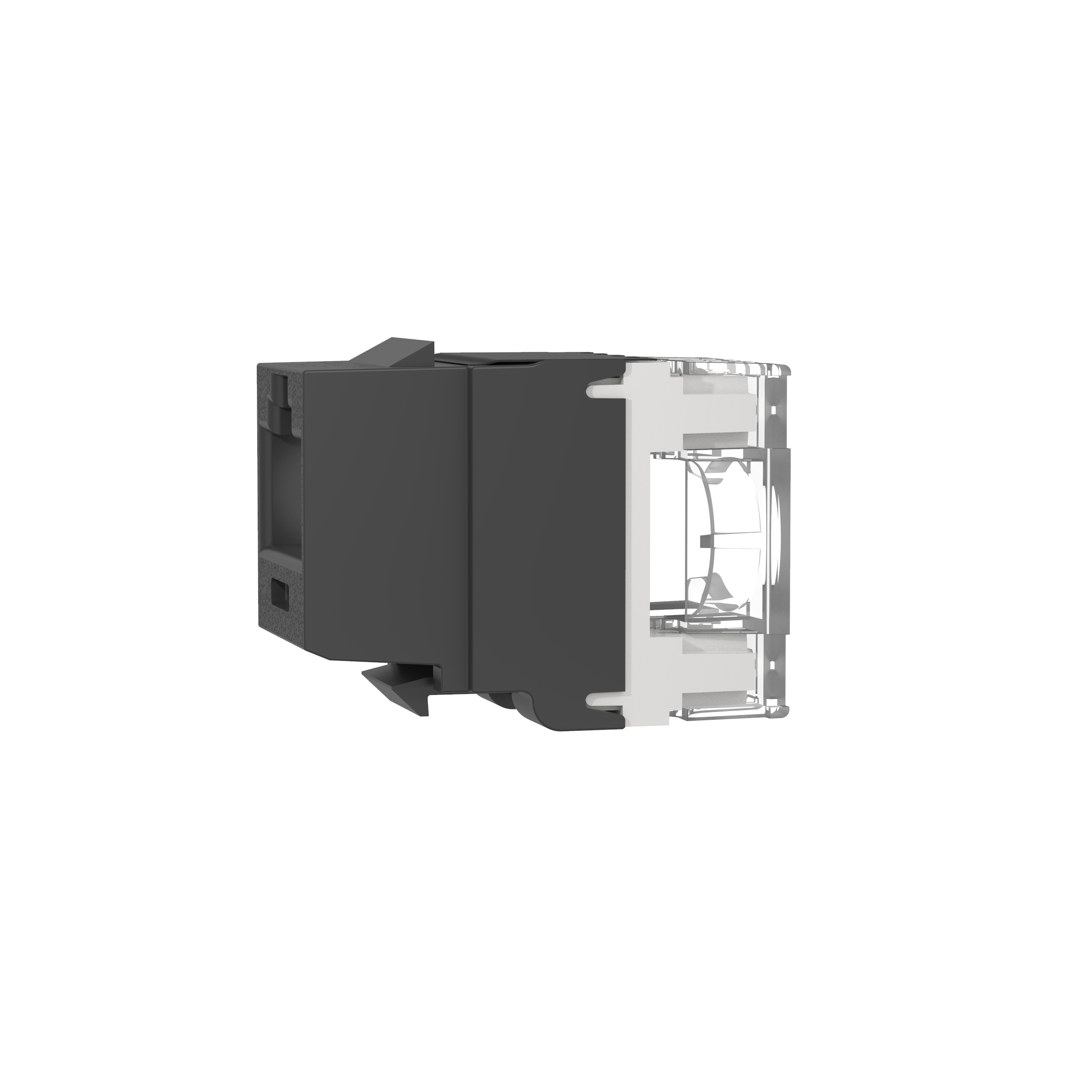 UTP RJ45 Cat 6A Keystone Puntdown Jak Modülü, BL