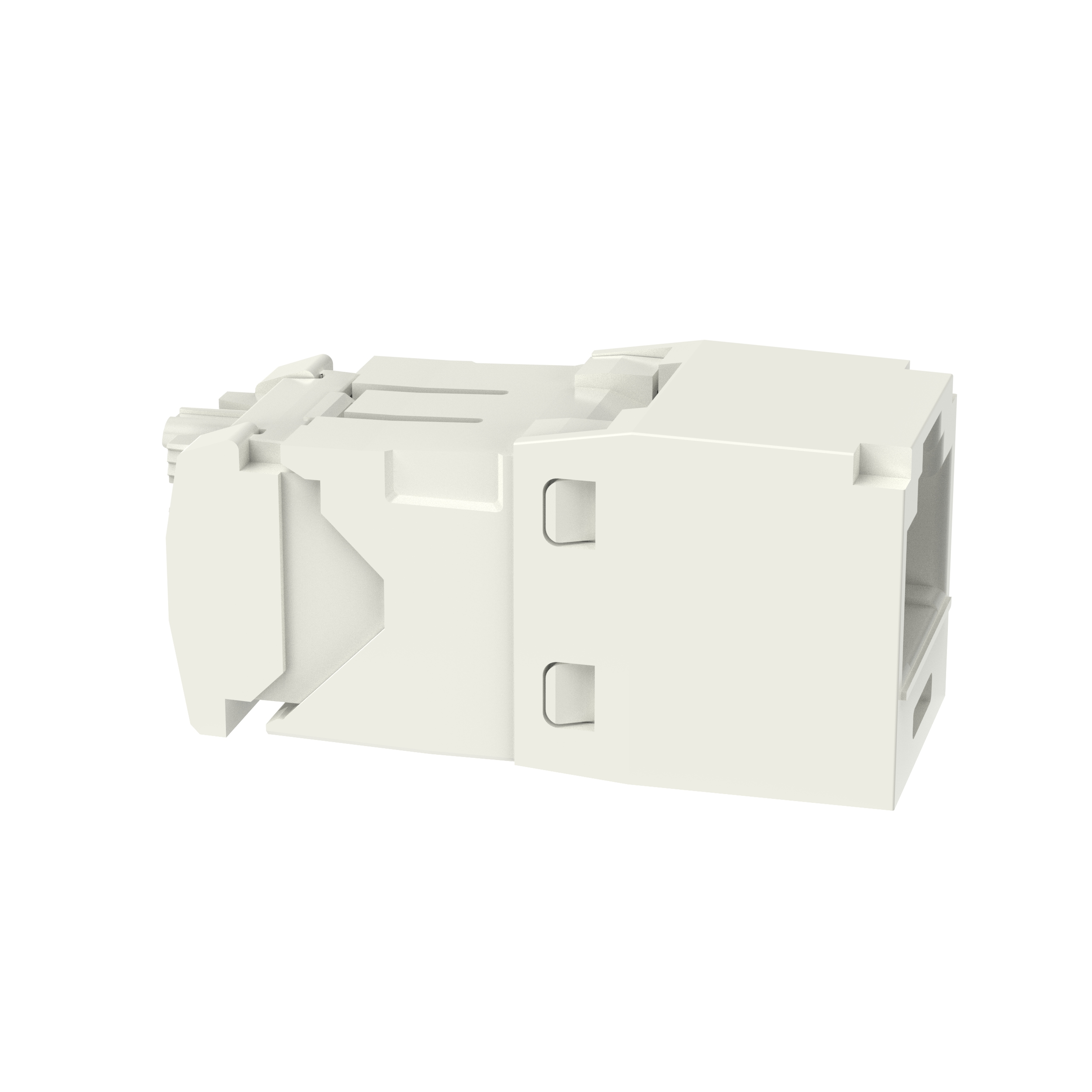 Mini-Com® UTP RJ45 Cat 6 TG Jack Modülü Korozyon Dayanımlı, Krem Beyazı