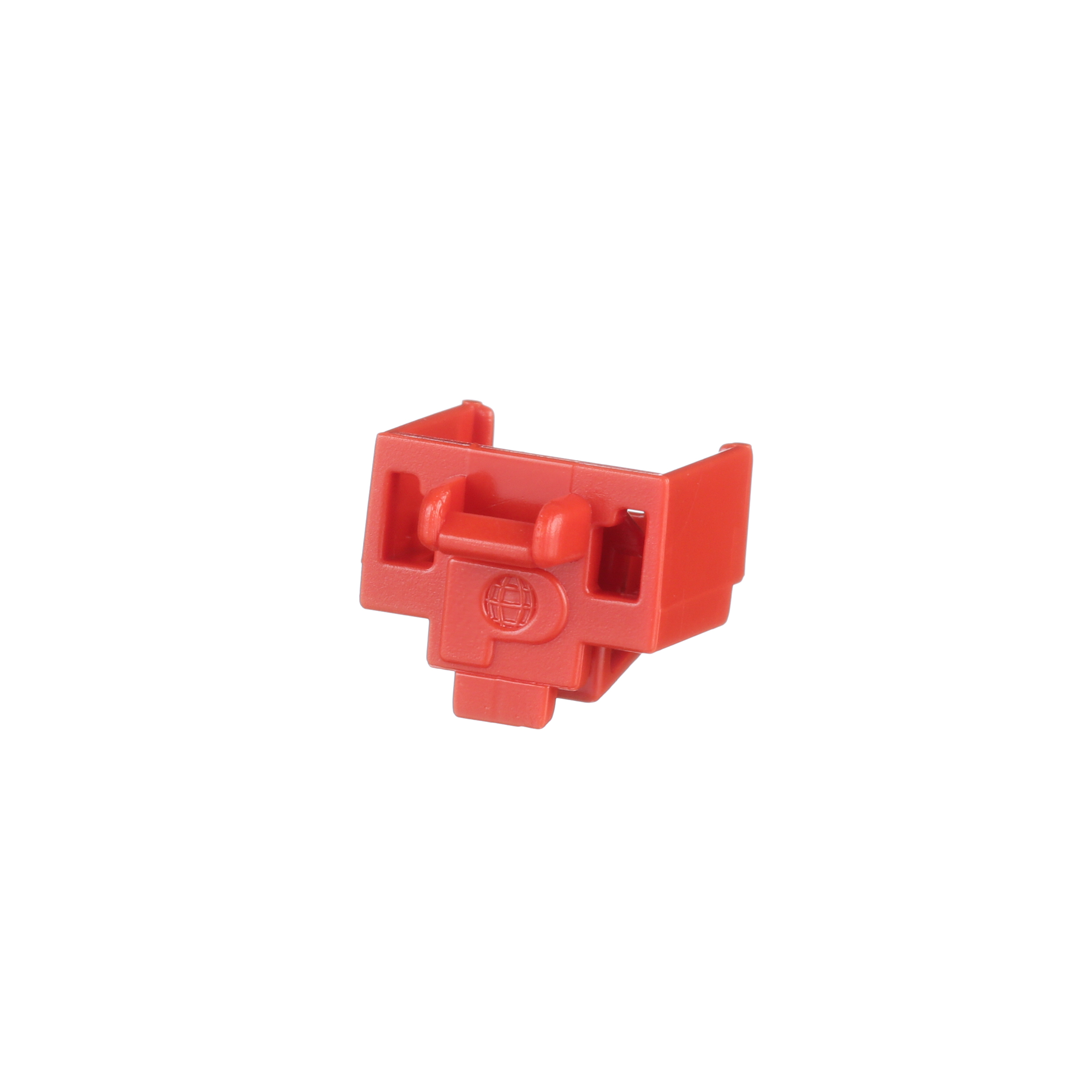 RJ45 Jack Module Block-Out Device, Red