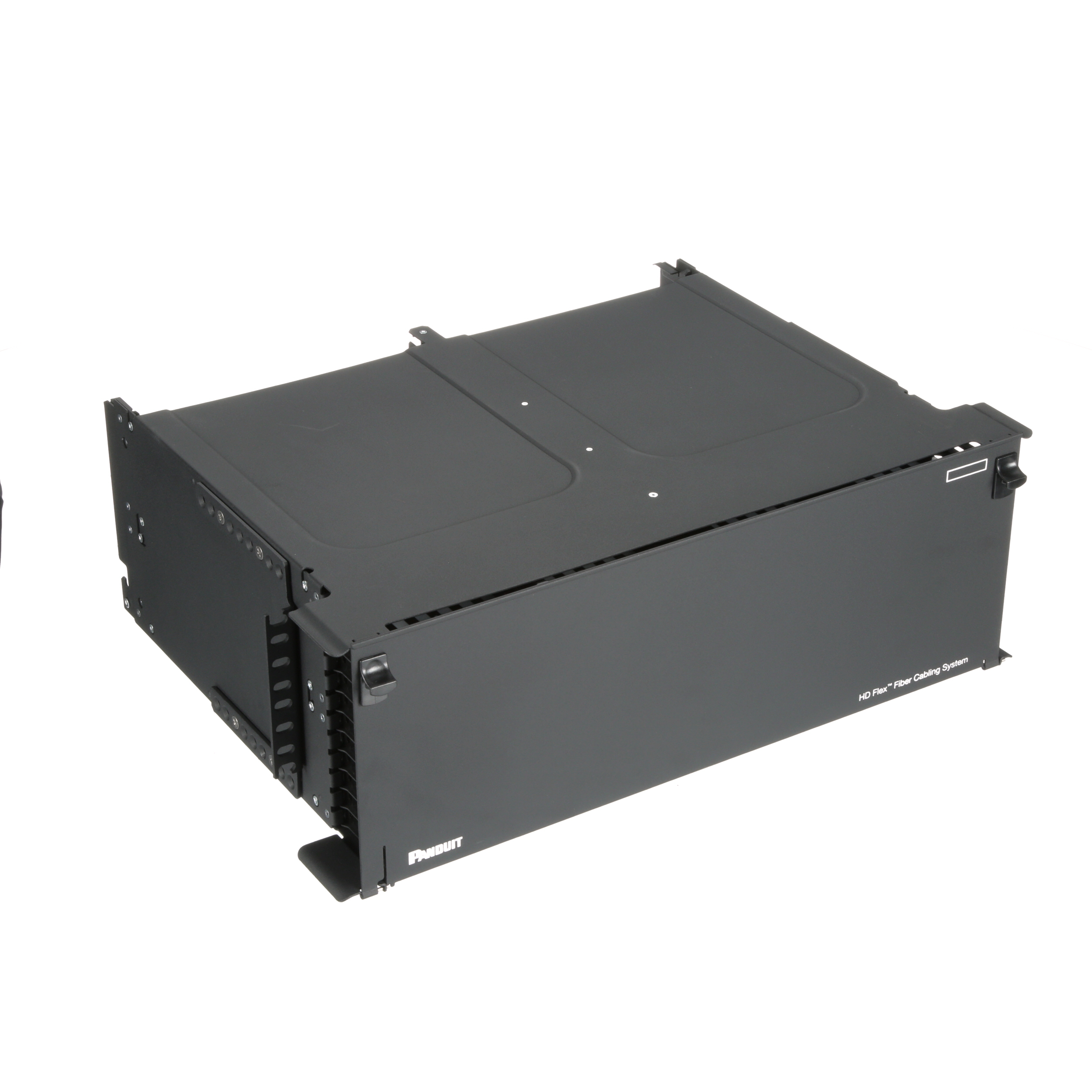 HD Flex™ Fiber Kasa, 4 RU, 6 Port, Siyah