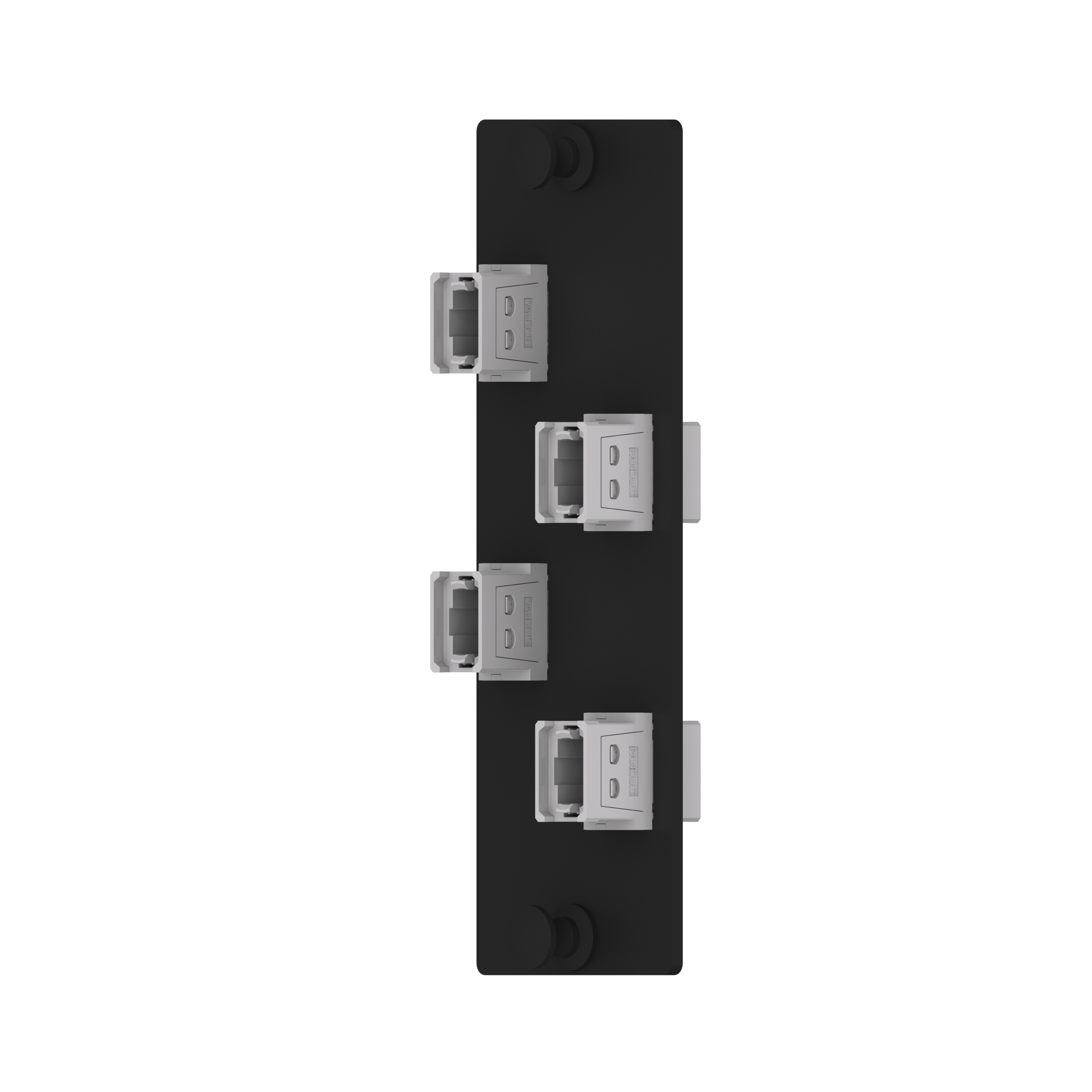 Opticom® FAP, 4 Açılır/Açılır MPO, Tip B, Antrasit Gri, Dikey
