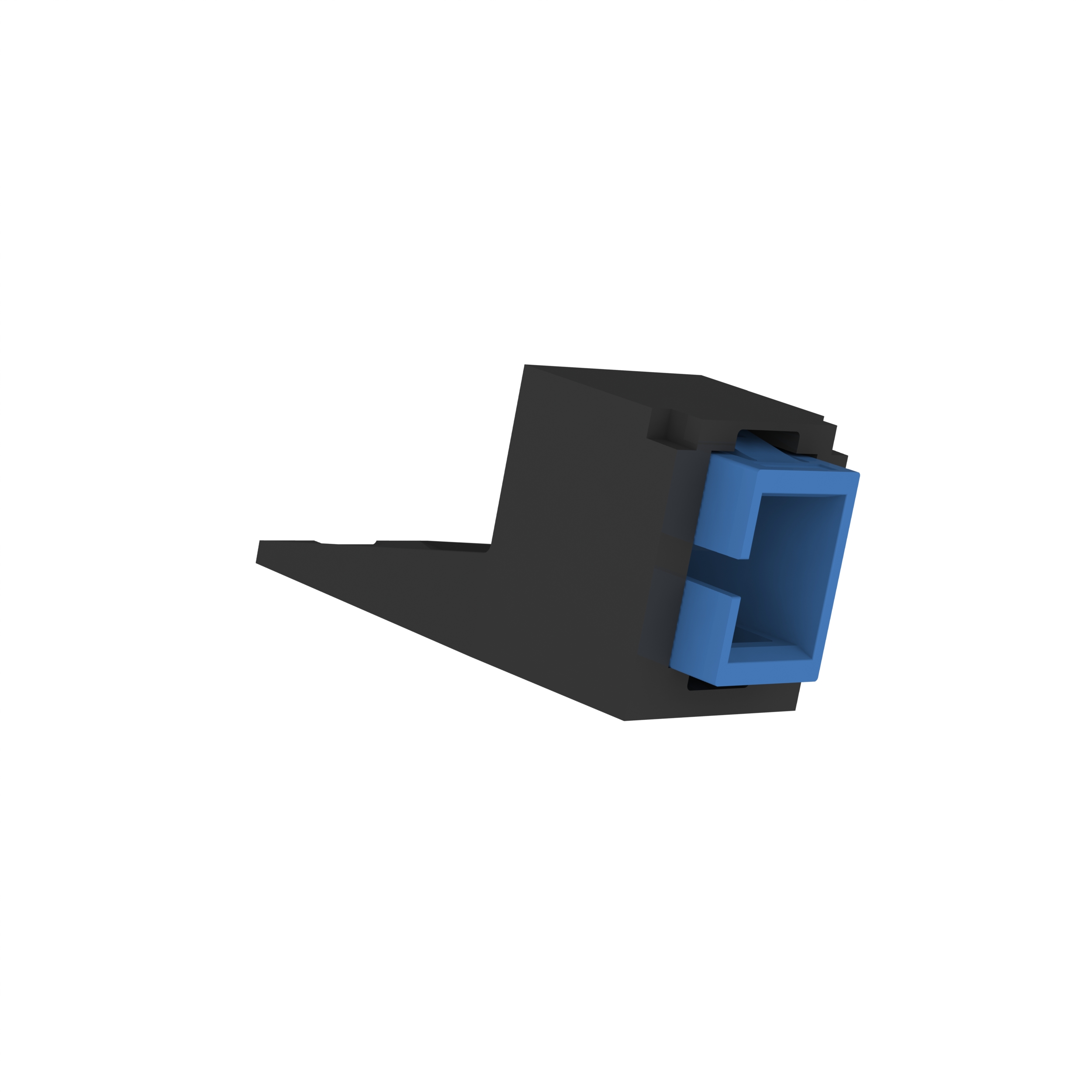 Mini-Com® Blue SC, Tek Modlu Simplex, Siyah Modül
