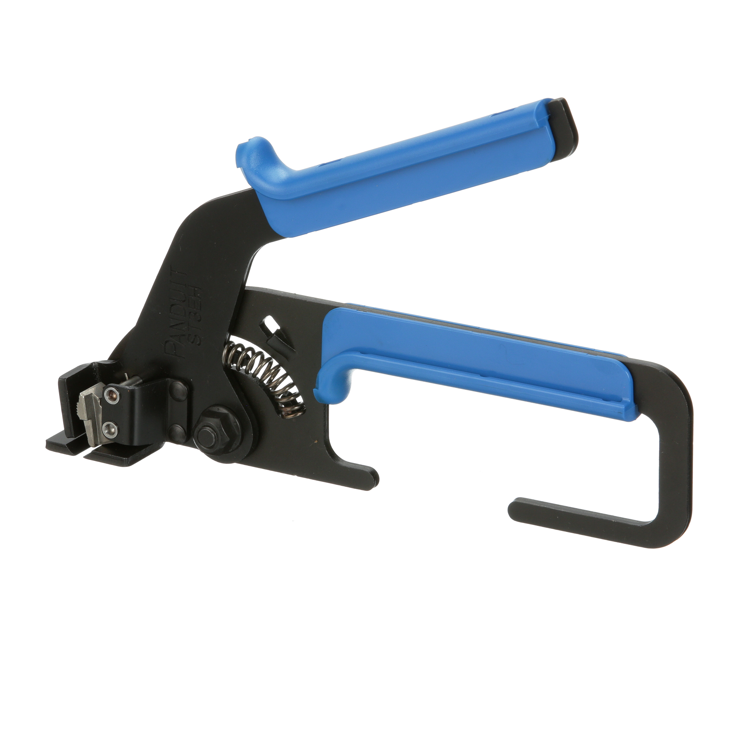Cable Tie Hand Tool, Blue/Black, Steel, 190.5x22.1mm, PK1