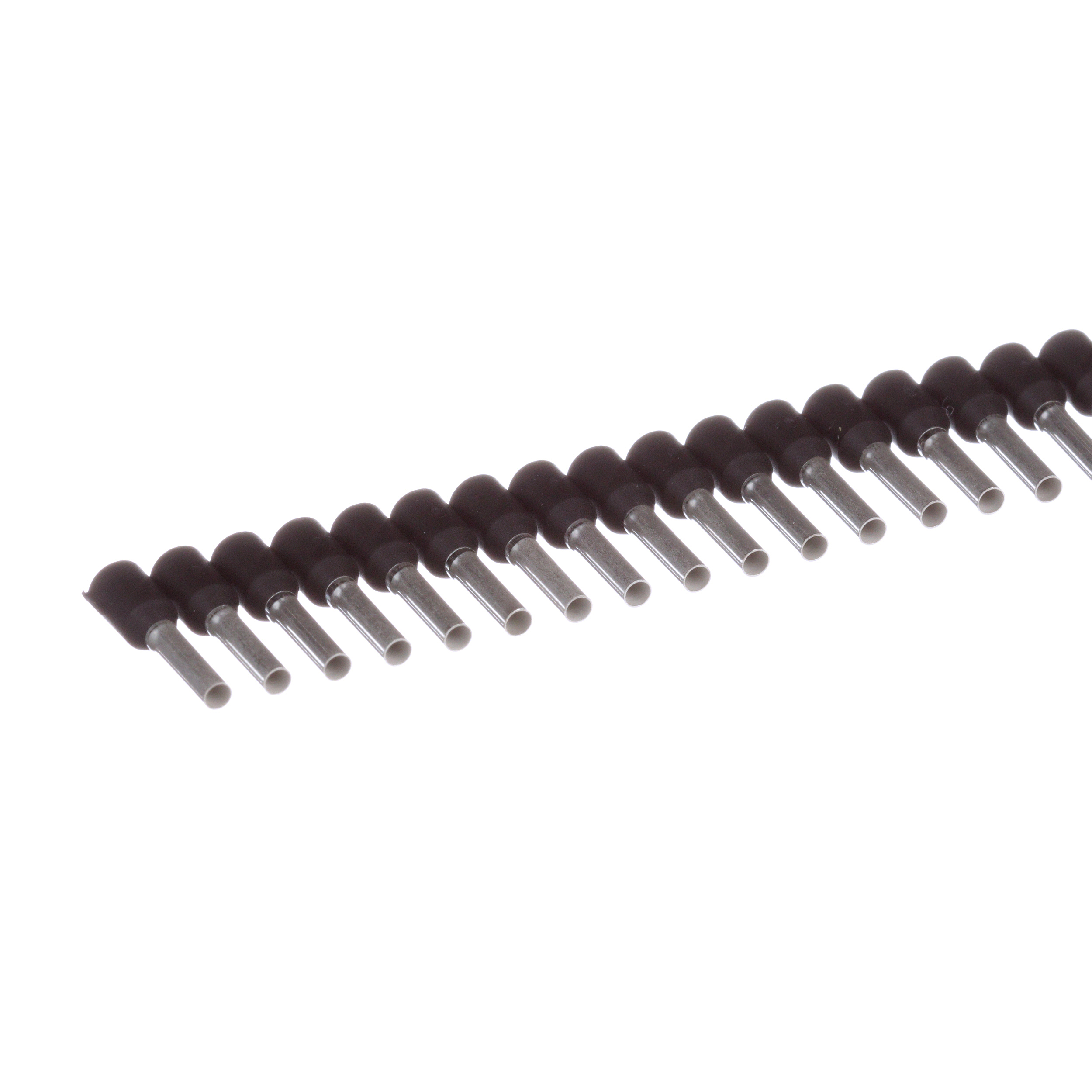 Tek tel sıyırıcı, Siyah, 3.2-1.5mm² Tel, 8mm Pin Uzunluğu, 1000'li Paket