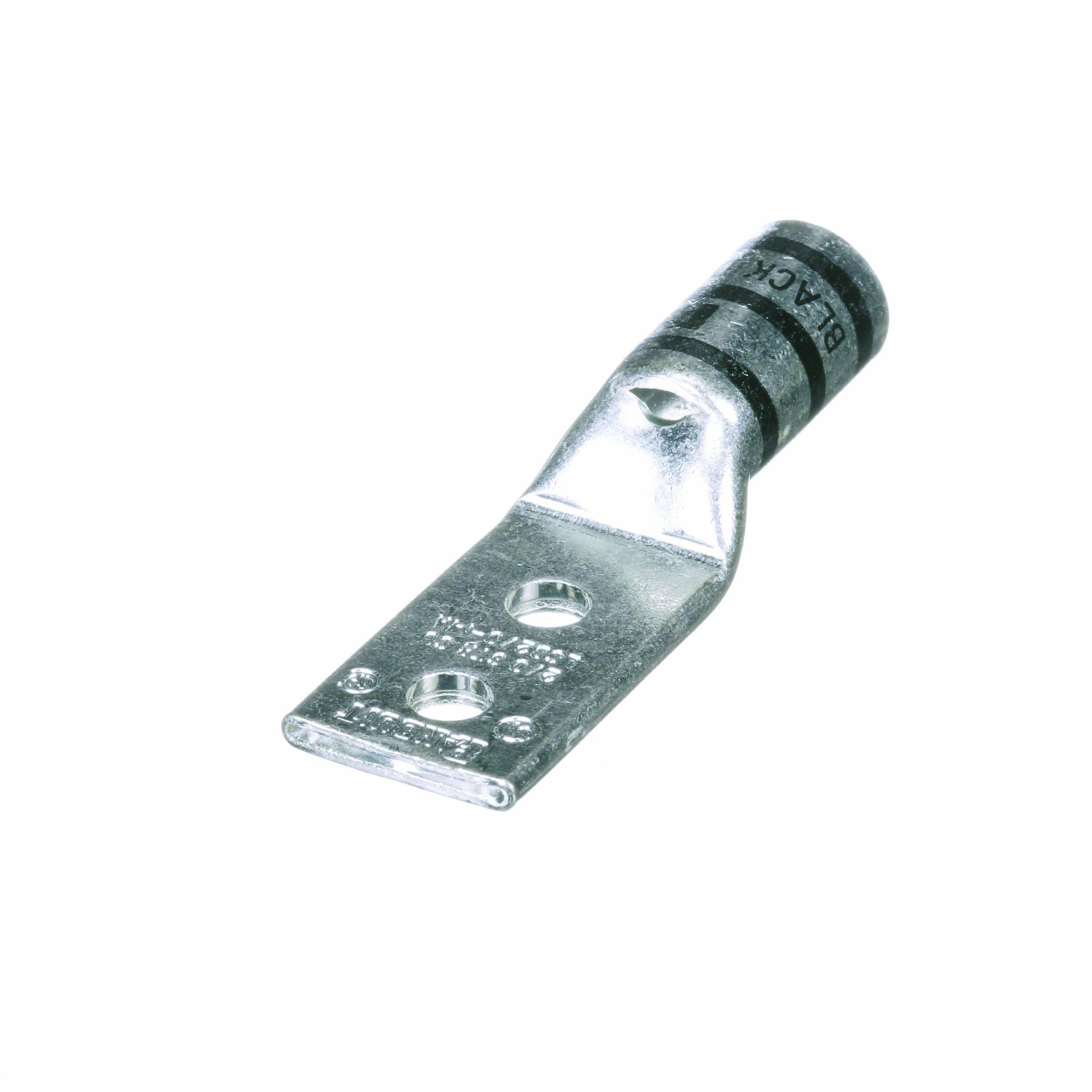 Bağlantı Muhafazası, 2/0, Kalay Kaplı Bakır, Düz, İki 6.4mm Somun, 10'lu Paket