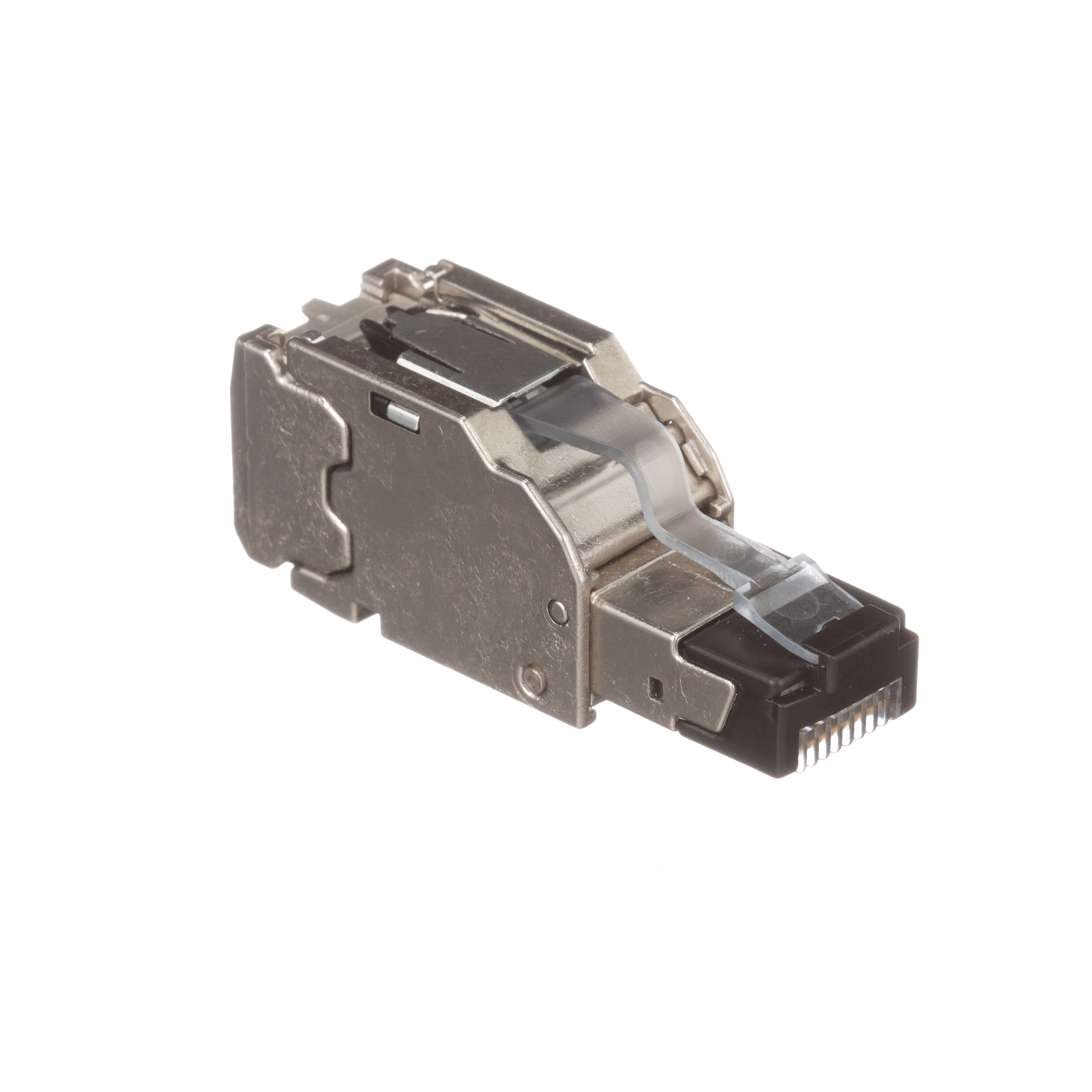 RJ45, Cat 6A Shielded Field Term Plug, 22-26 AWG
