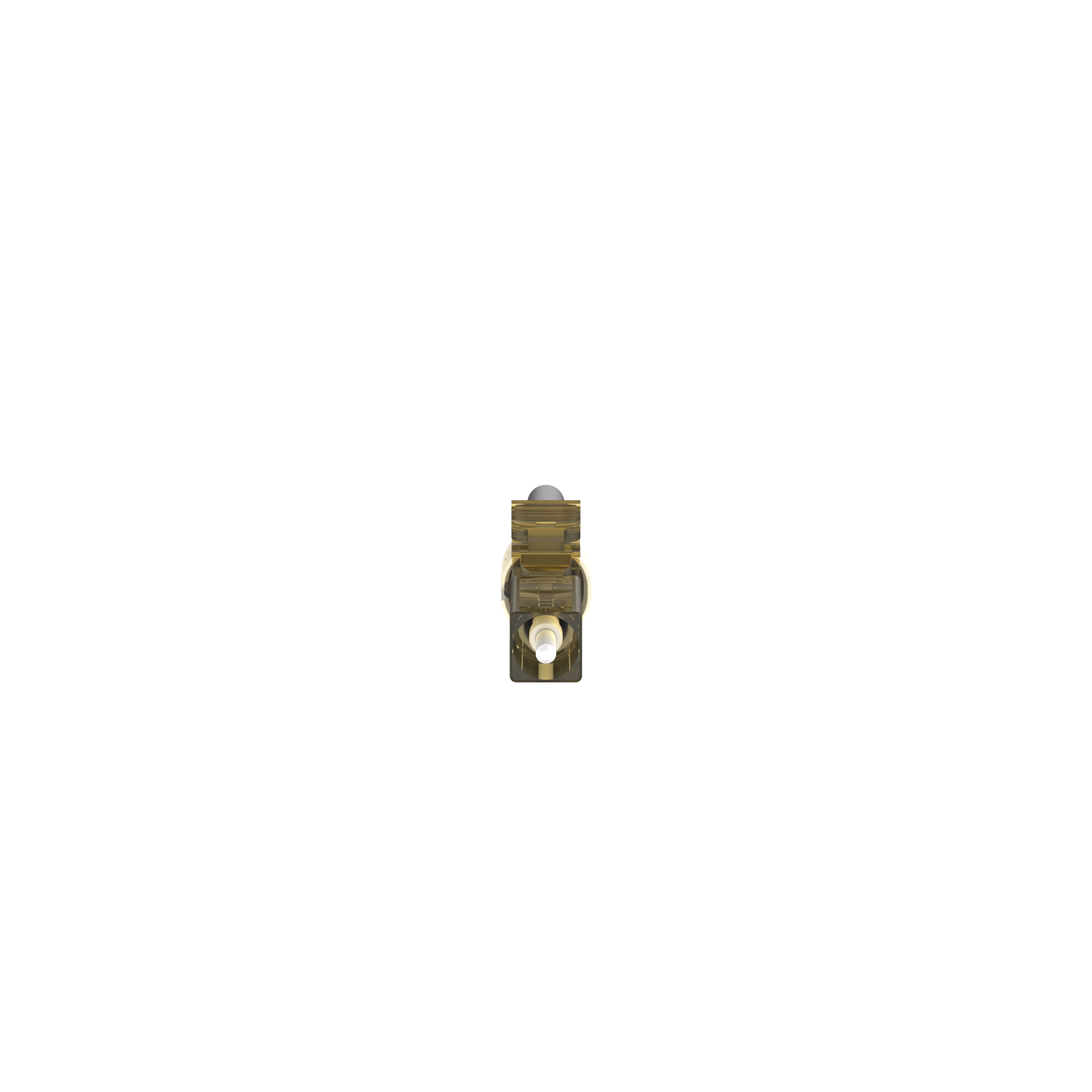 Cam Tarzı LC Simplex, 62.5µm OM1, Siyah Koruma (100 Adetlik Paket)