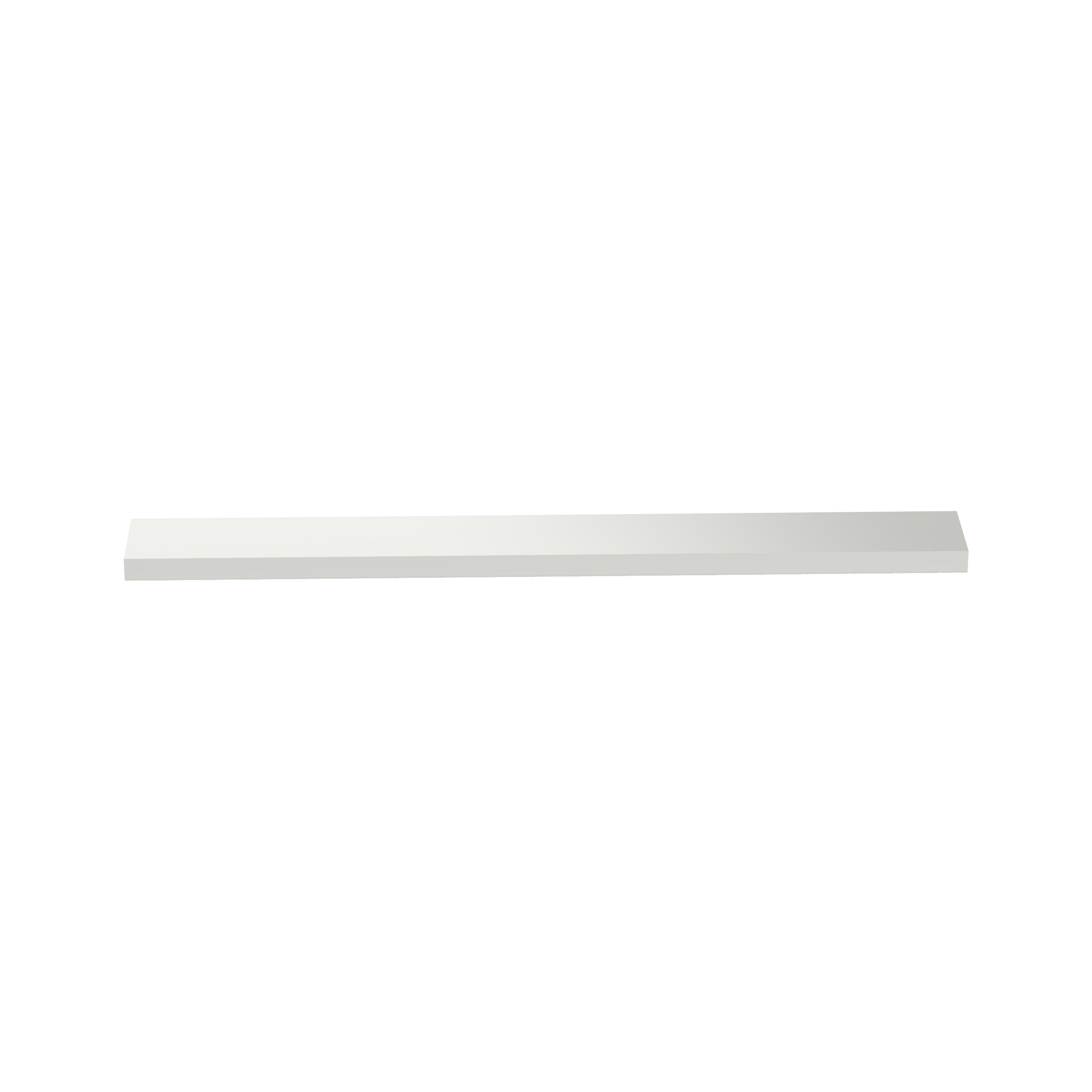 Düz Kapak, Beyaz, PVC, 6.1x23.9mm