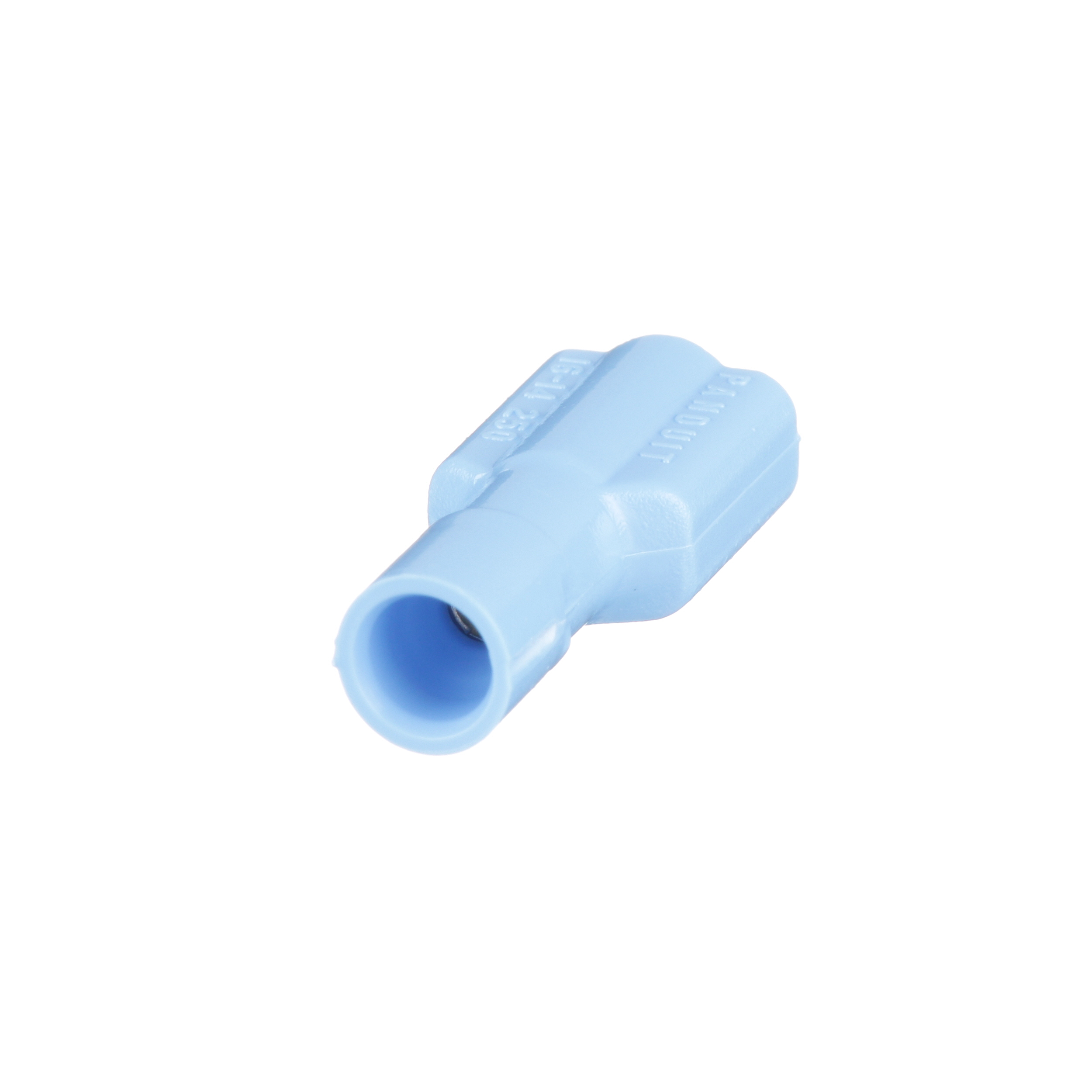 Kesici Terminal, Mavi, Üst Düzey Naylon, 6.3 mm Sekme, PK100