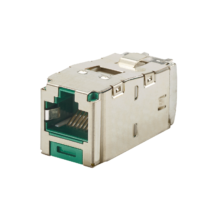 Mini-Com Module, Cat 6, Shielded, 8 pos