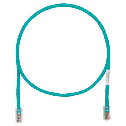Cat 5e 24 AWG UTP Bakır Yama Kablosu, 2.5 m, Yeşil