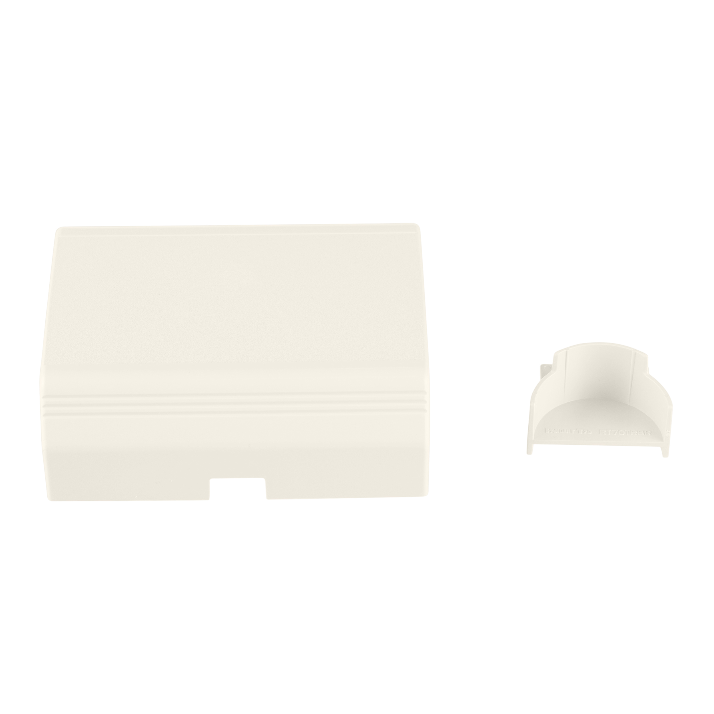 Surface Raceway, T-70 Transition Cover, to LD or T-45, White