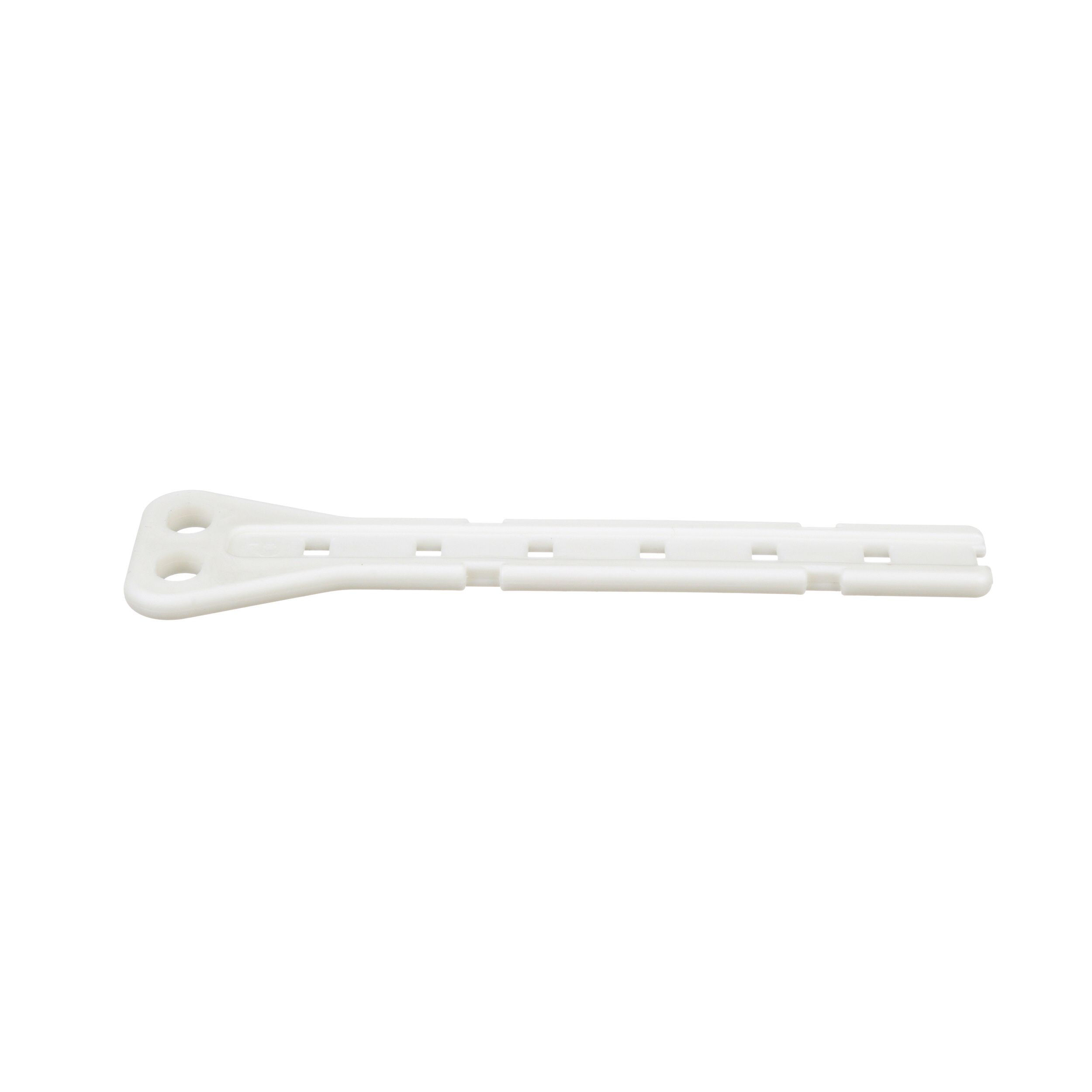 Düz Bağlantı Elemanı, Doğal, V-0 PA 6.6, Vida, 137.7x50.3mm, 5'li Paket