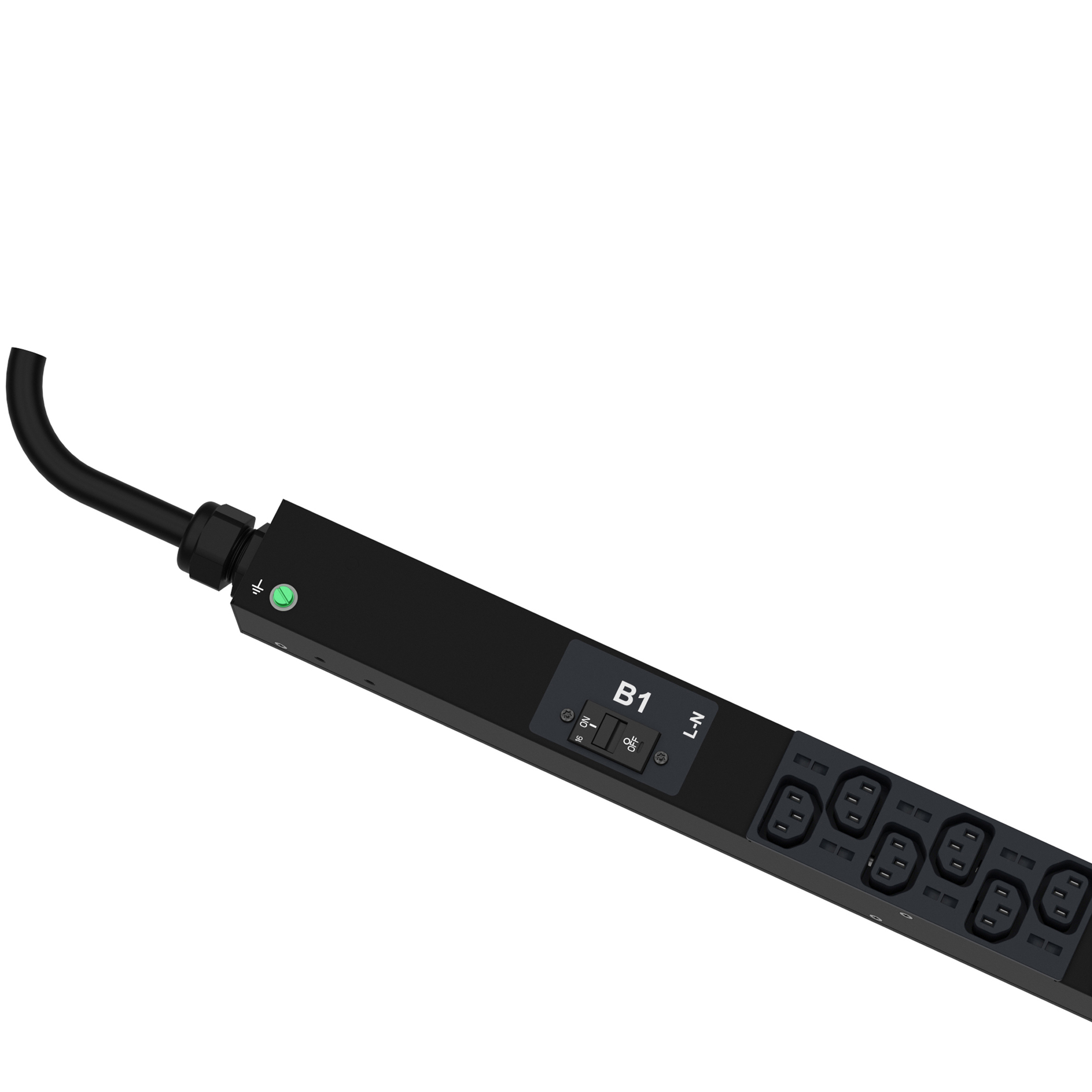 MI PDU, 32AMP, 230 V, (28)C13, (6)C19, (IP44)