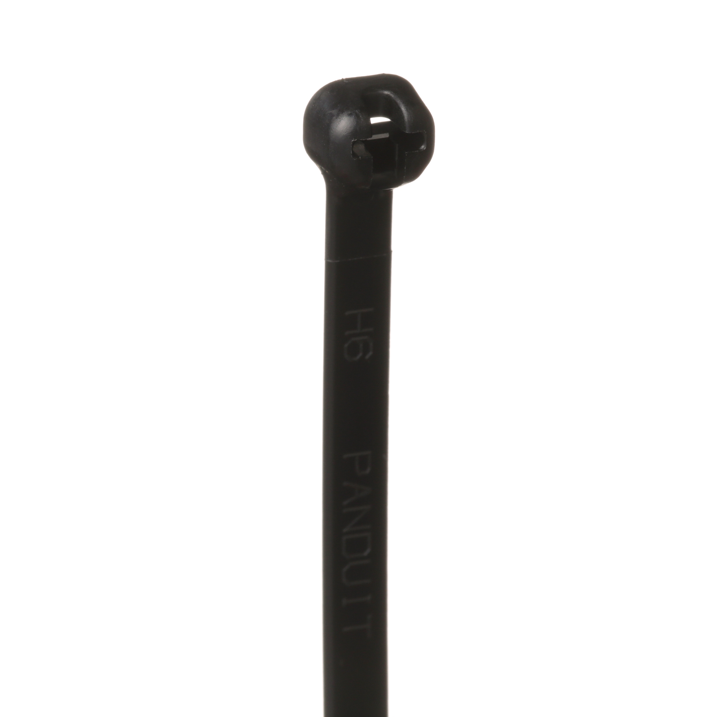 Çıtçıtlı Kablo Bağı, Siyah, UV PA6.6, 287x3.6mm, 178N, 100'lü Paket