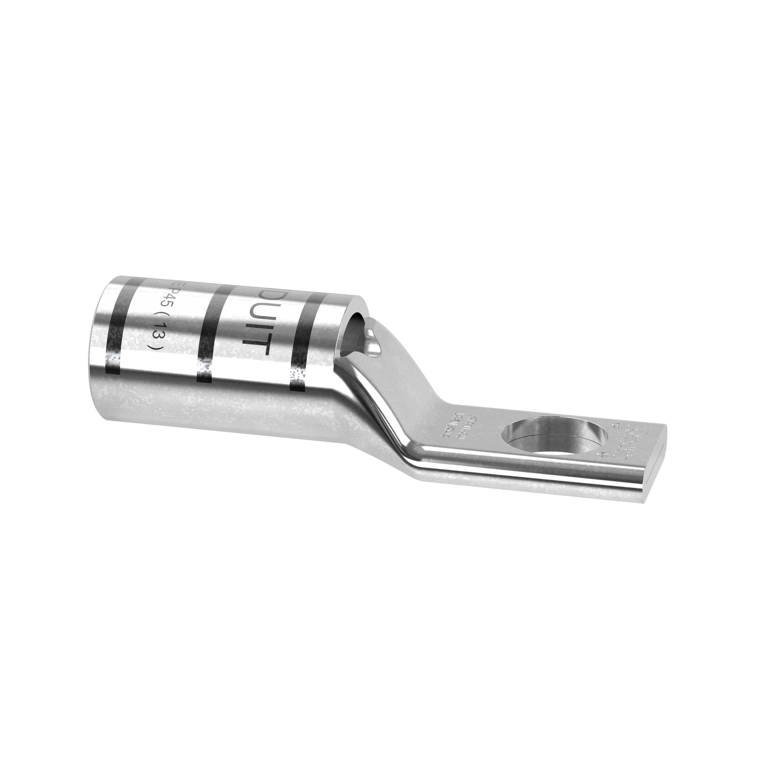 Bağlantı Muhafaza, 2/0, Dar, Kalay Kaplı Bakır, Düz, Tek 9.5mm Somun, PK10