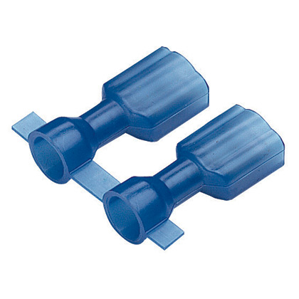 Languette isolée;6,35×0,8;bleu DNF14-250FIM-2K Languette isolée;6,35×0,8;bleu DNF14-250FIM-2K
