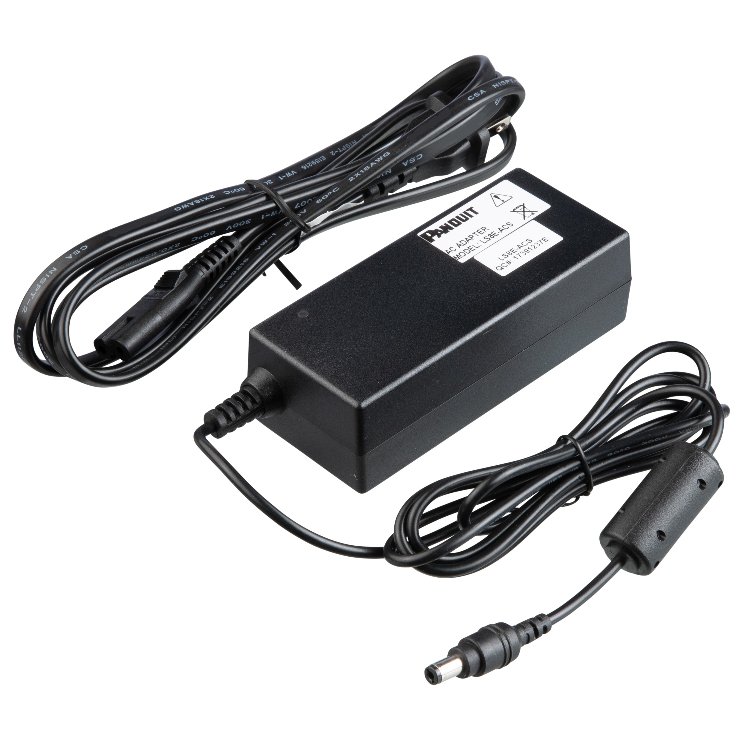 AC power adapter with power cord