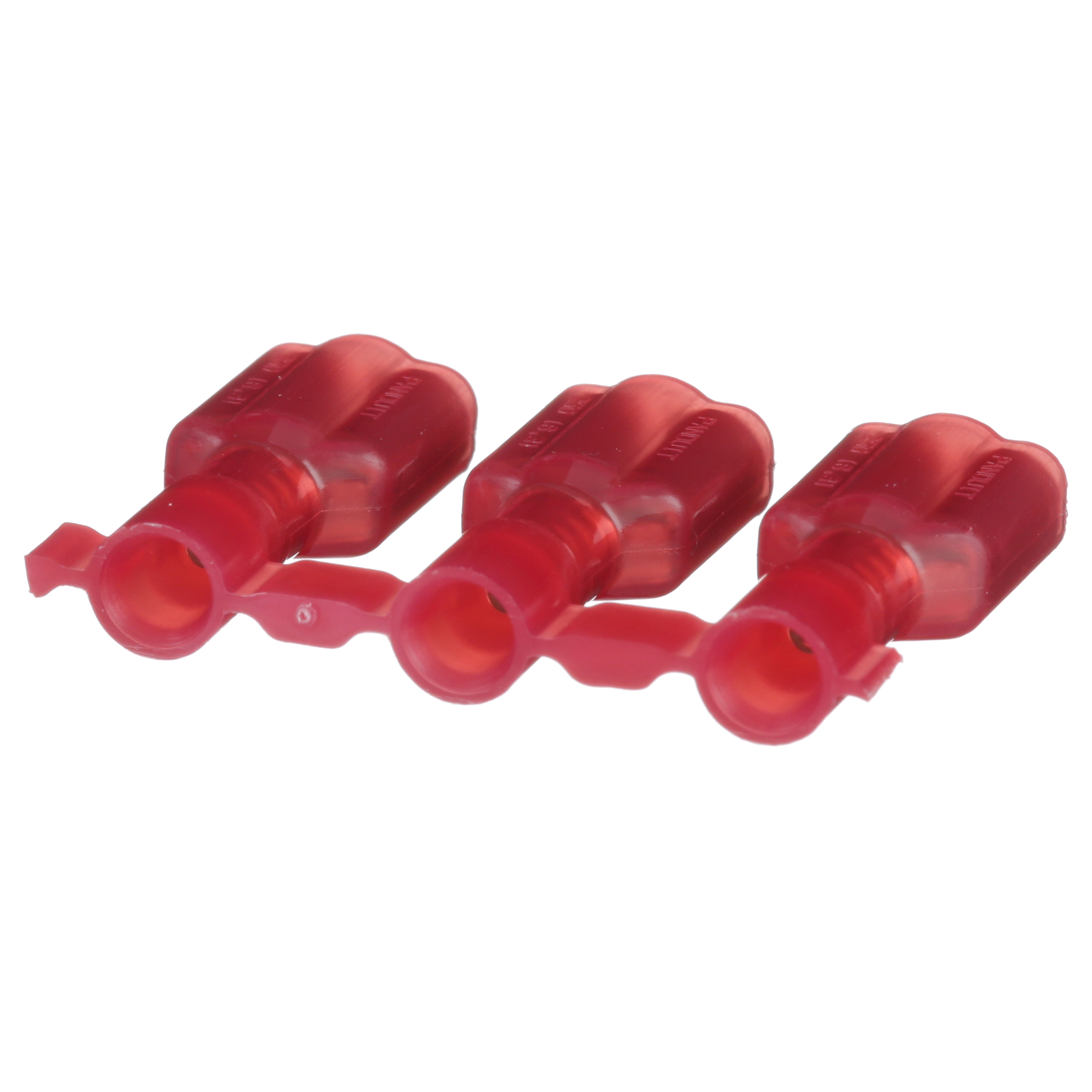 Kesici Terminal, Kırmızı, 0.5-1mm² Kablo, 6.3 x 0.8 mm Levha, 3000'lü Paket