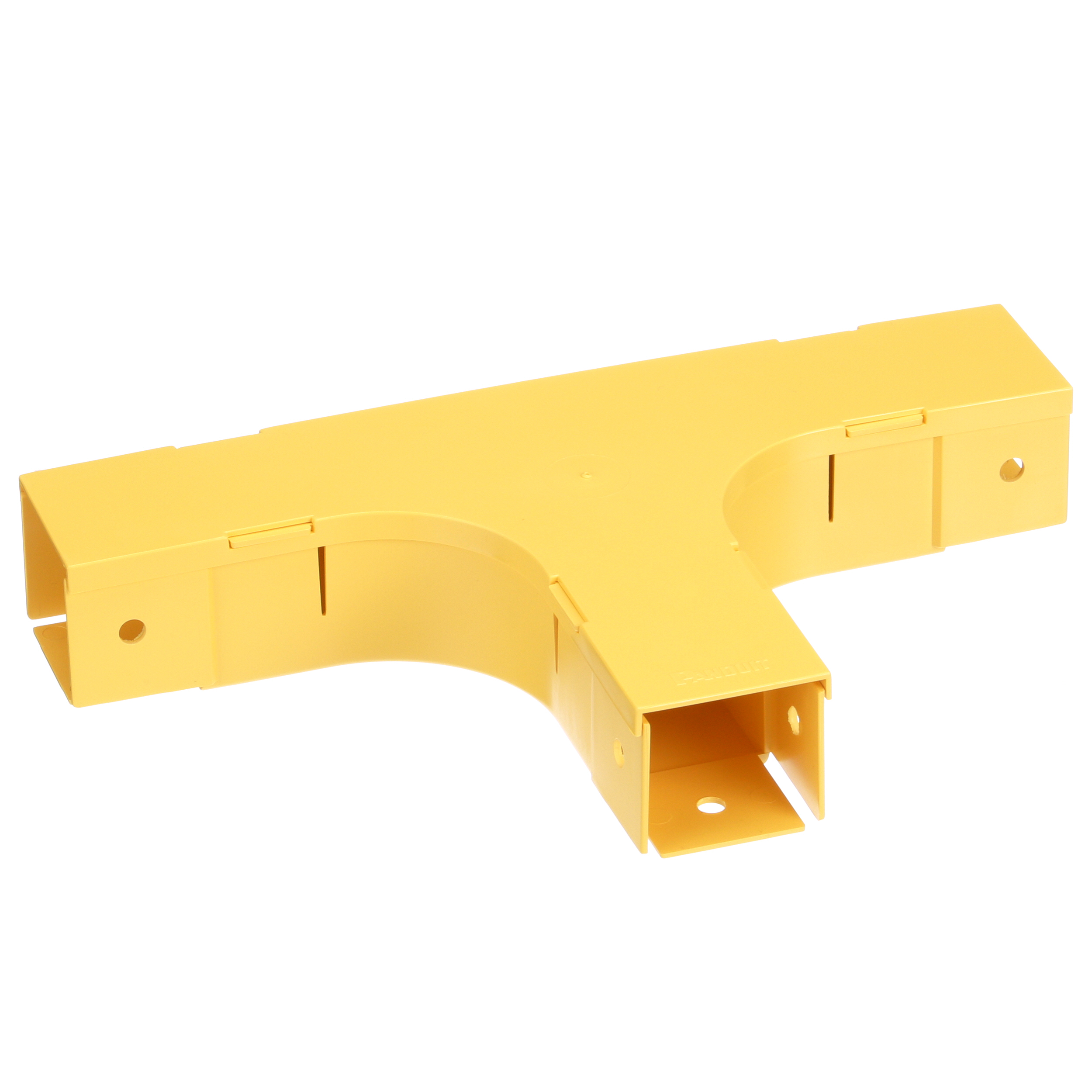 FiberRunner® Horizontal Tee, 90°, 2x2, Yellow