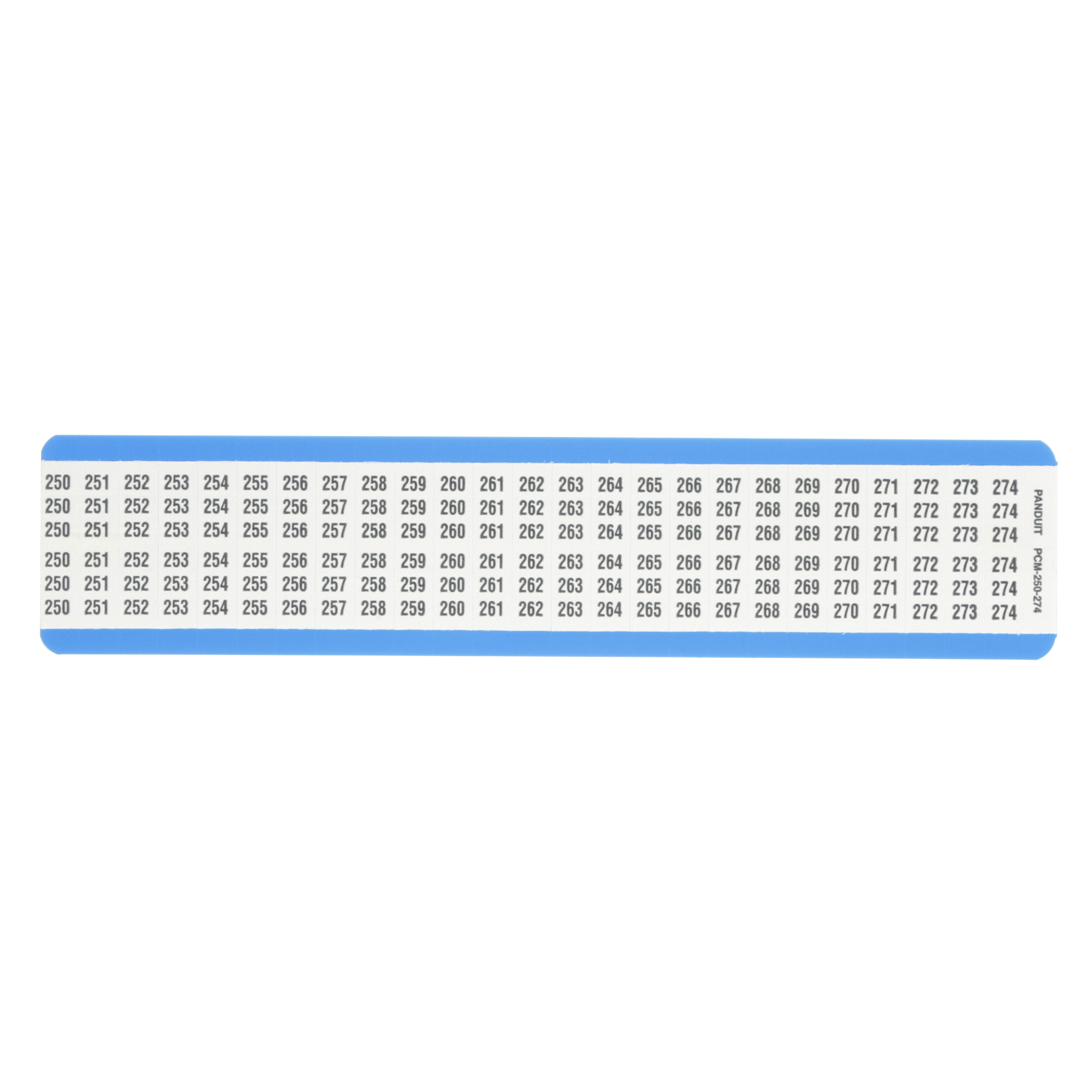 Pre-Printed WM Card, Vinyl Cloth, 0.36