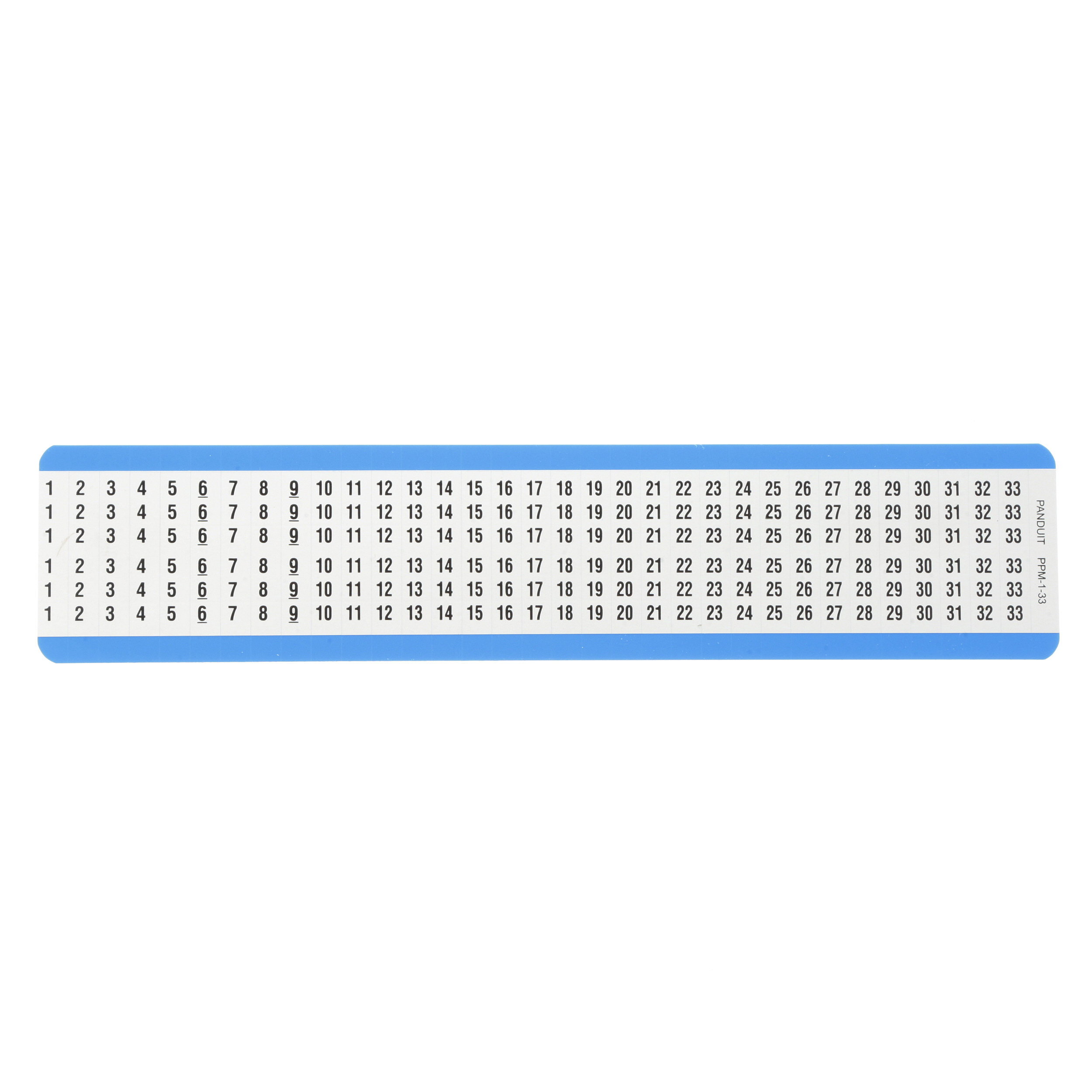 Pre-Printed Marker Cards, Hi-Temp, .25