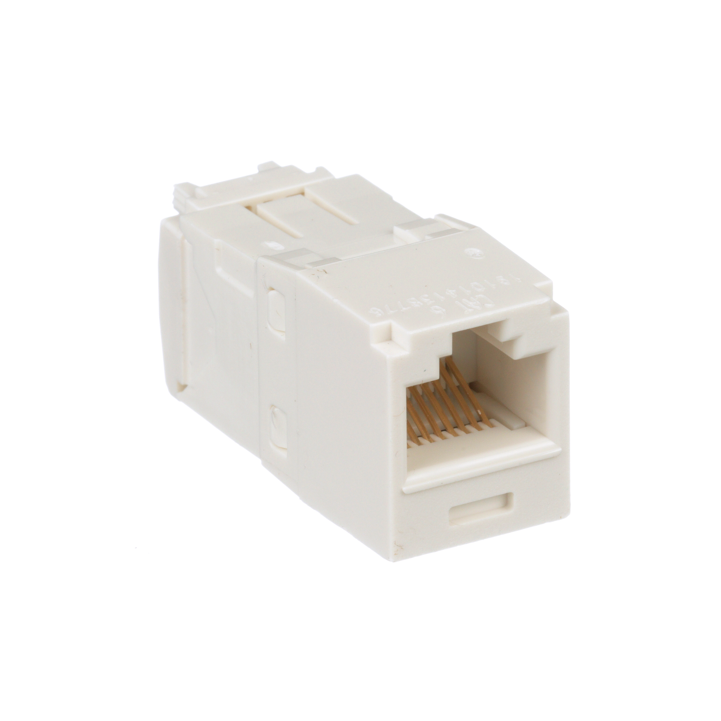 Mini-Com® UTP RJ45 Cat 6 TG Jack Module, IW