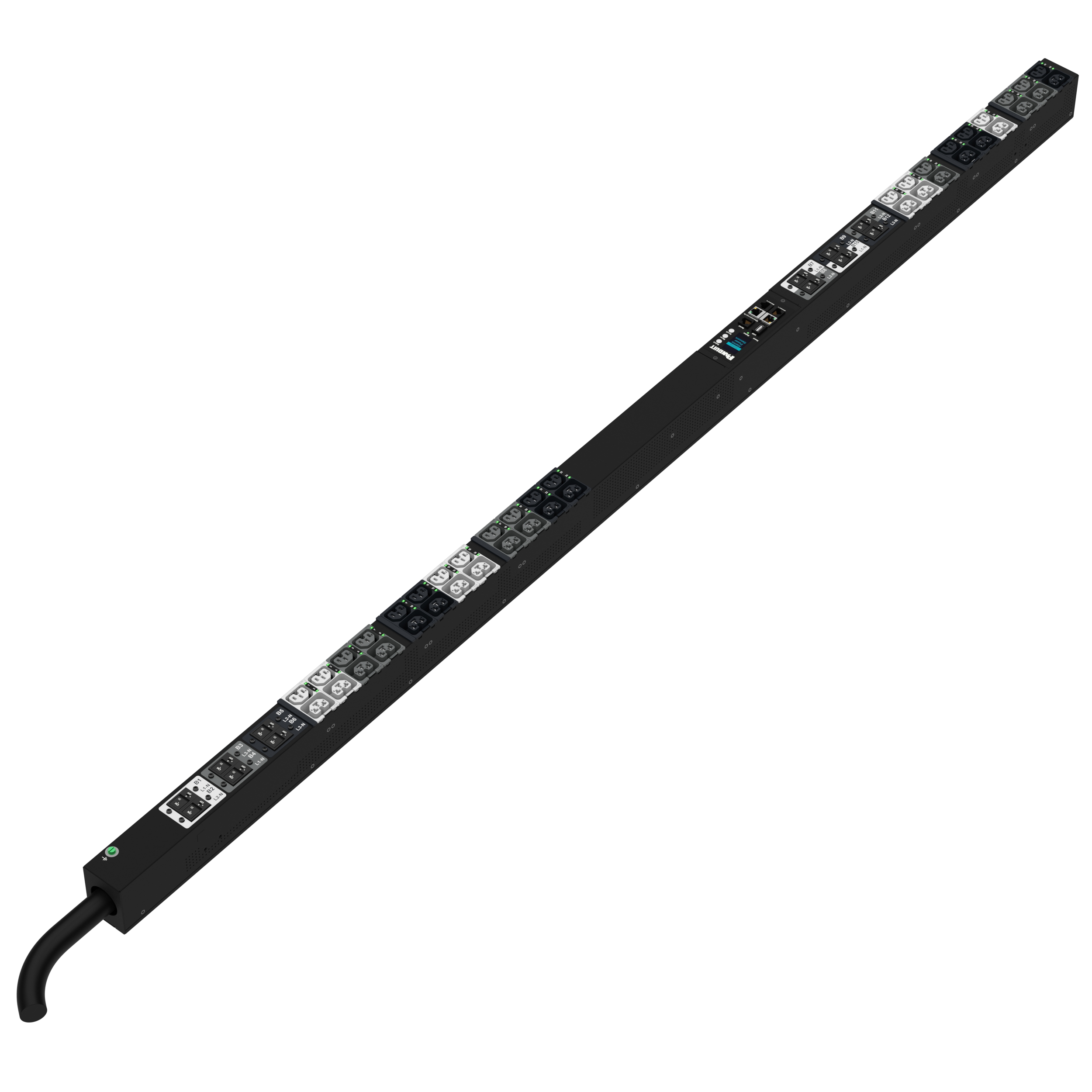 G6 MSPO Güç Dağıtım Birimi, 63A/60A, (21)C13/C15, (21)C13/C15/C19/C21, IEC 60309 3P+N+E 6h