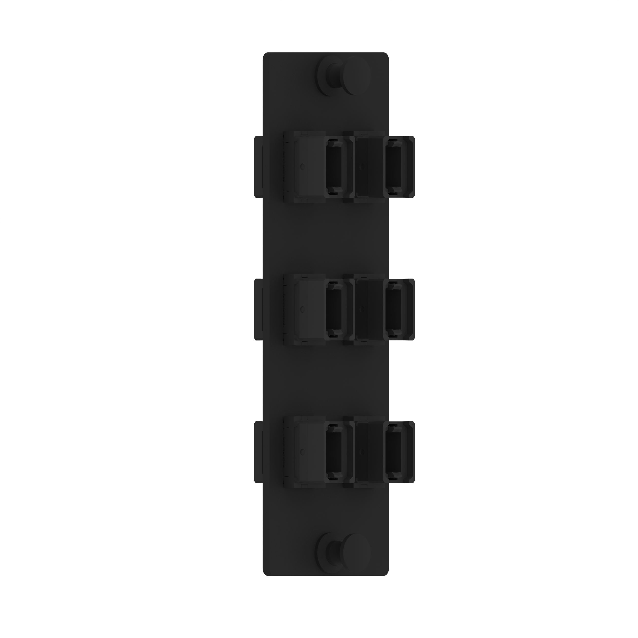 Opticom® FAP, 6 Yukarı/Aşağı Tuşlu MPO, Tip A, Siyah, Dikey