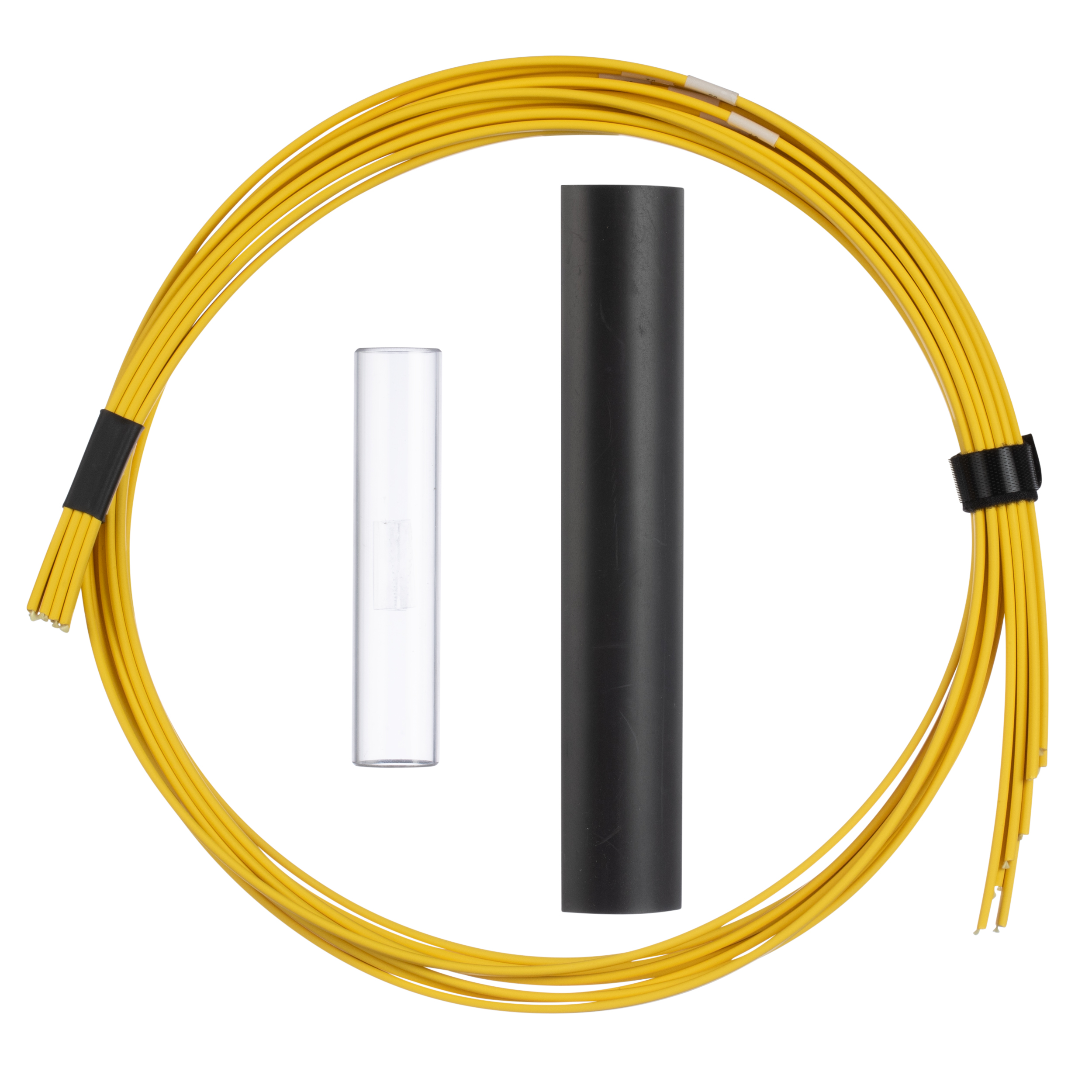 Optik Fiber Çıkış Seti, Düz, 96-fiber, tek modlu, 1 metre