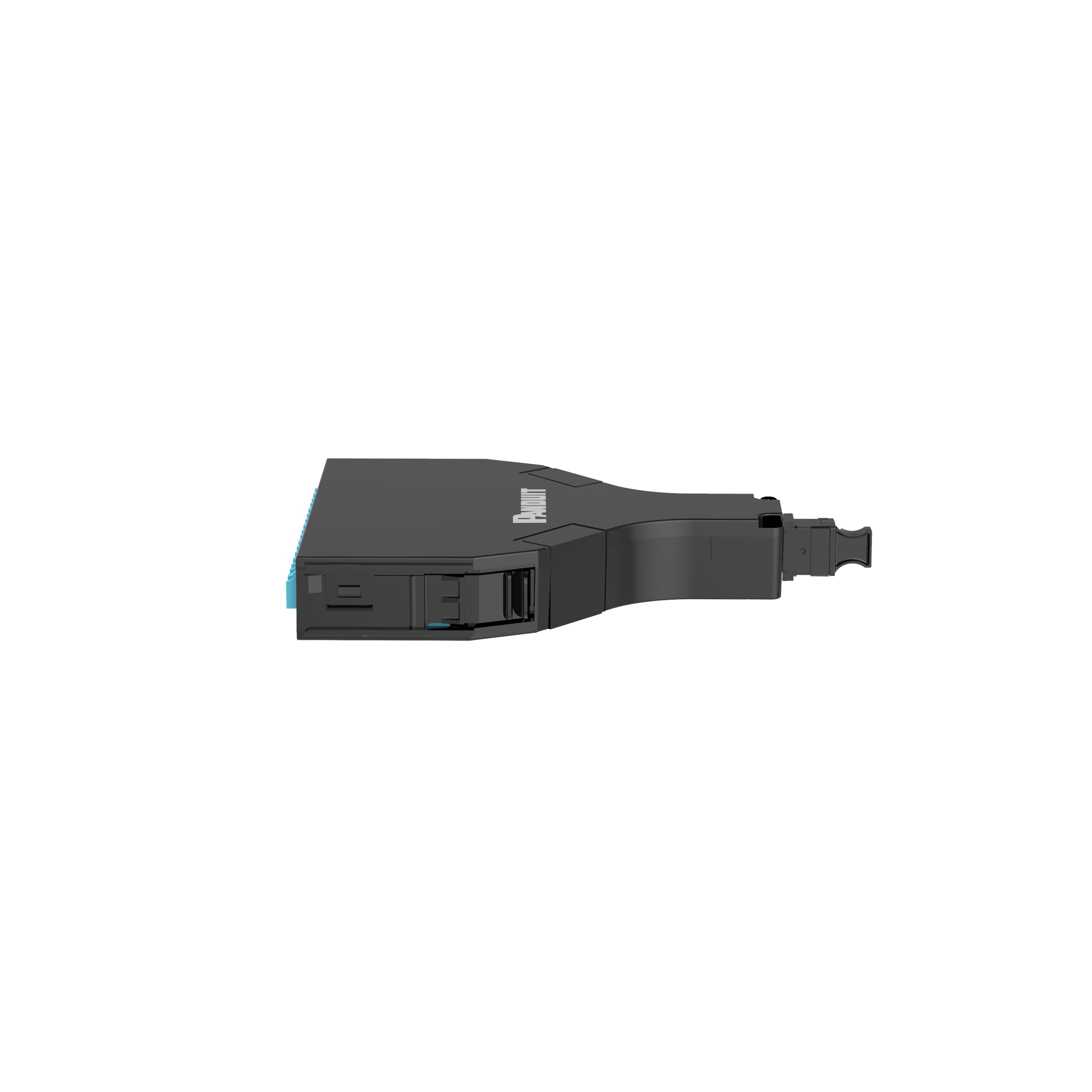 QuickNet™ SFQ MPO-LC Kaset, OM4+, 12 Fiber, Evrensel