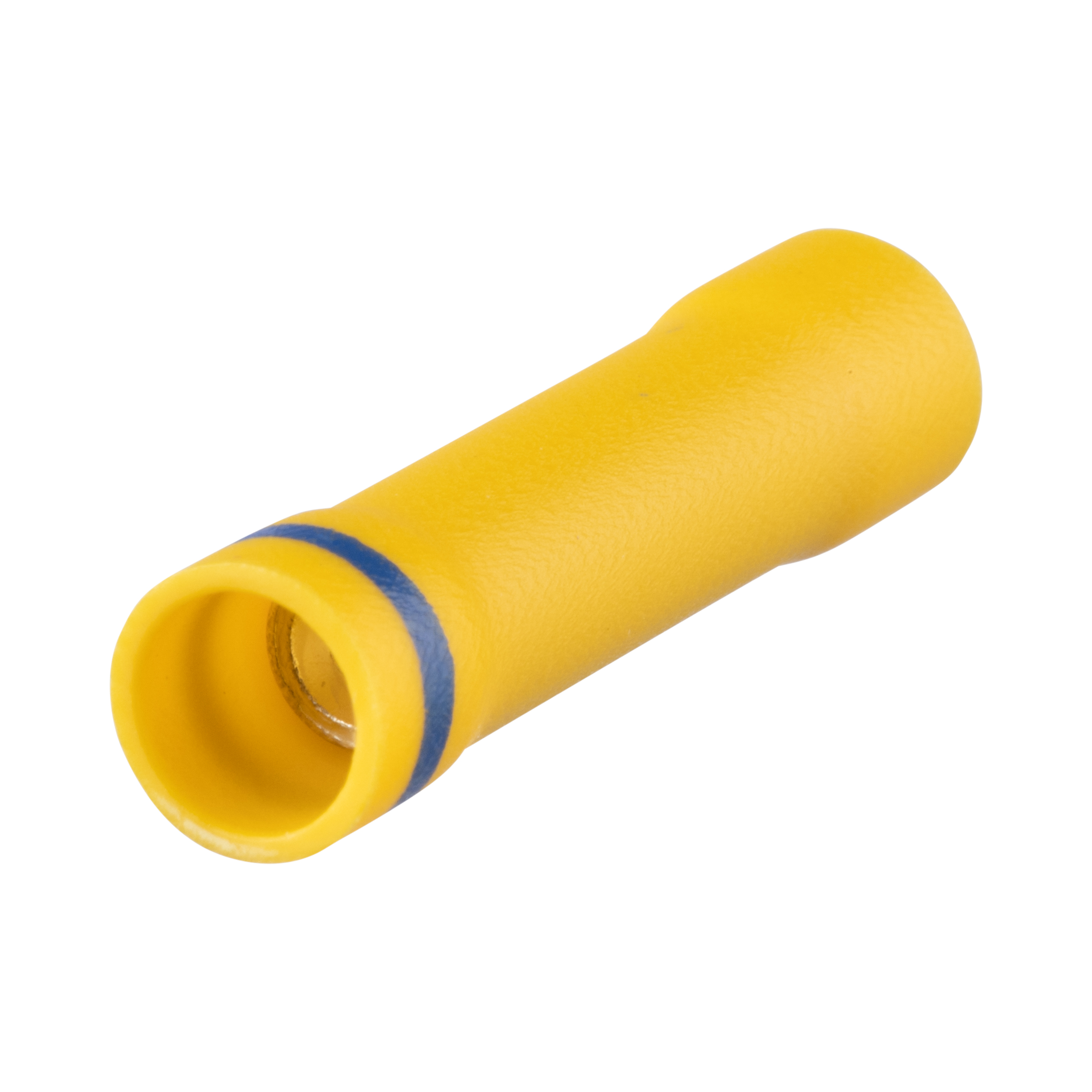 Aşağıya Doğru Uç Buton Bağlantısı, Sarı, Vinil, 31mm, 6- 1.5mm², 25'li Paket