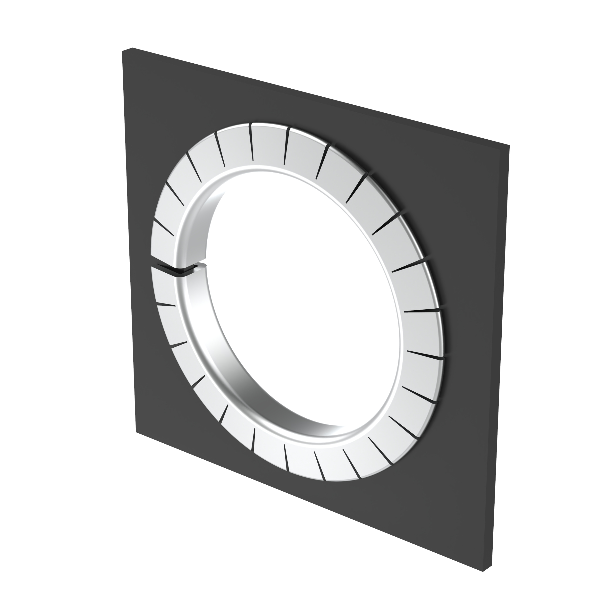 Slotted Grommet, Natural, PE, 2.5mm Max Panel, 30.5m L,PK1