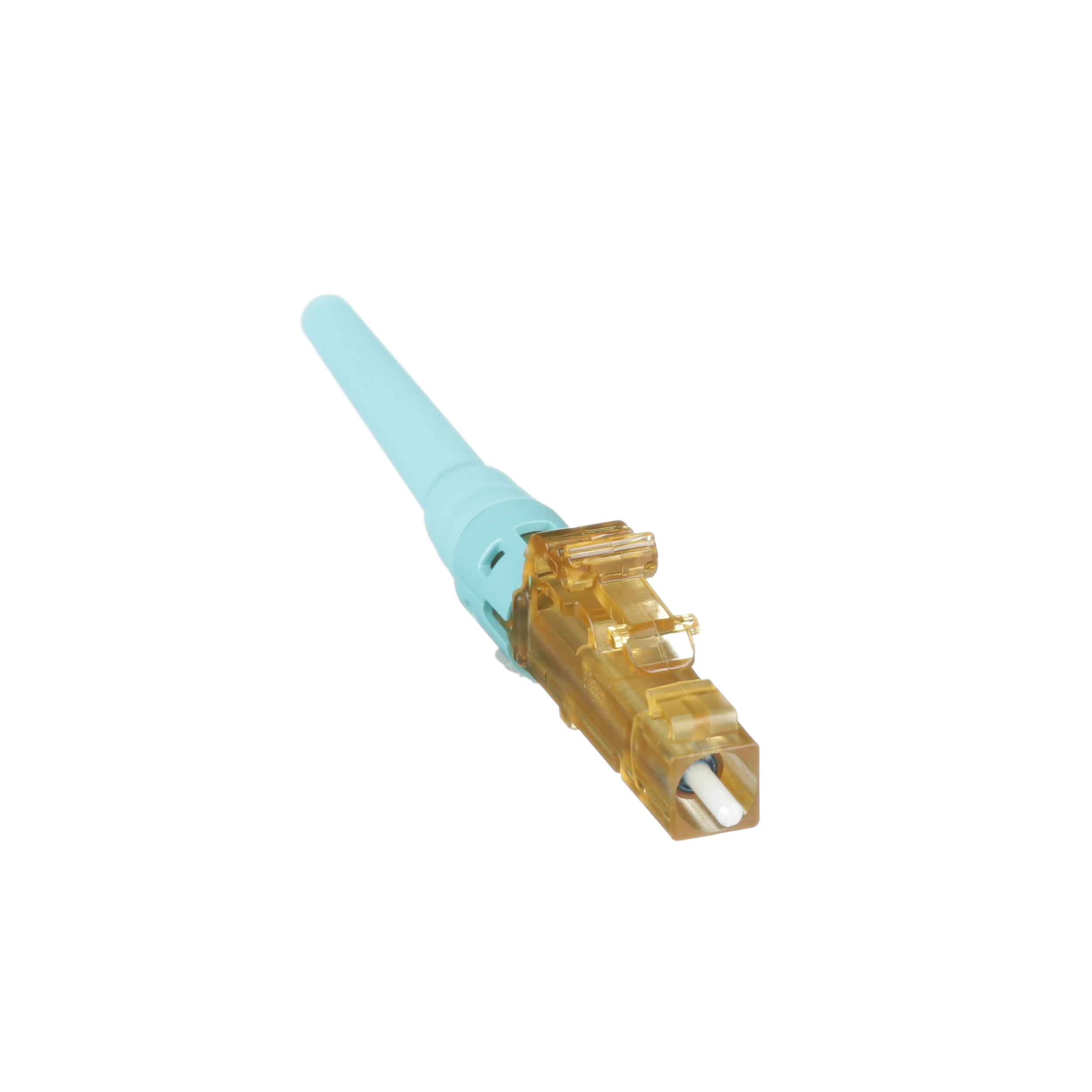 OptiCam® LC Simplex Bağlantı Elemanı, OM3/OM4/OM5, Aqua