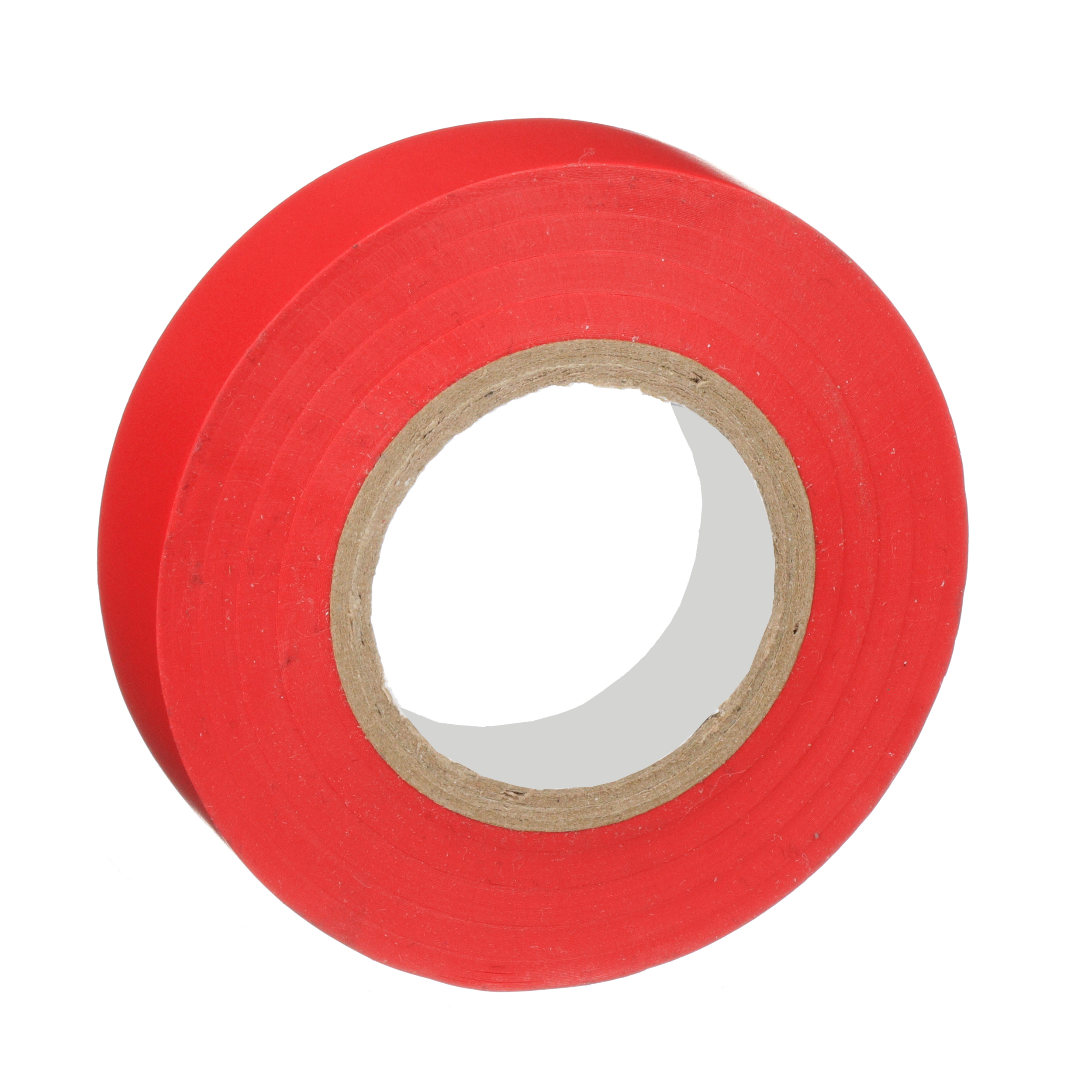 Electrical Tape, Red, PVC,Gen Purpose, 19.05mm,0.18mm, PK10