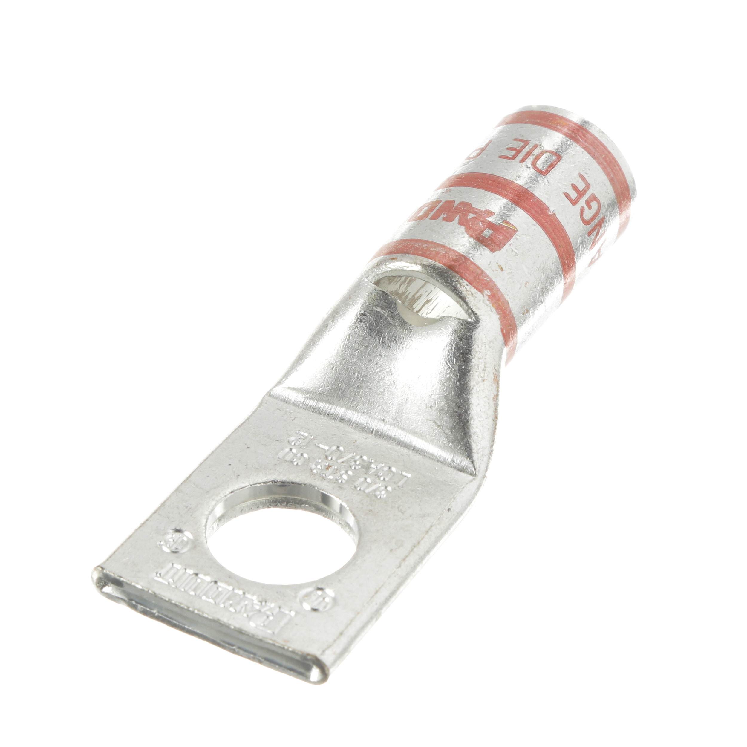 Bağlantı Muhafaza, 3/0, Kalay Kaplı Bakır, Düz, Tek 12.7mm Somun, PK10