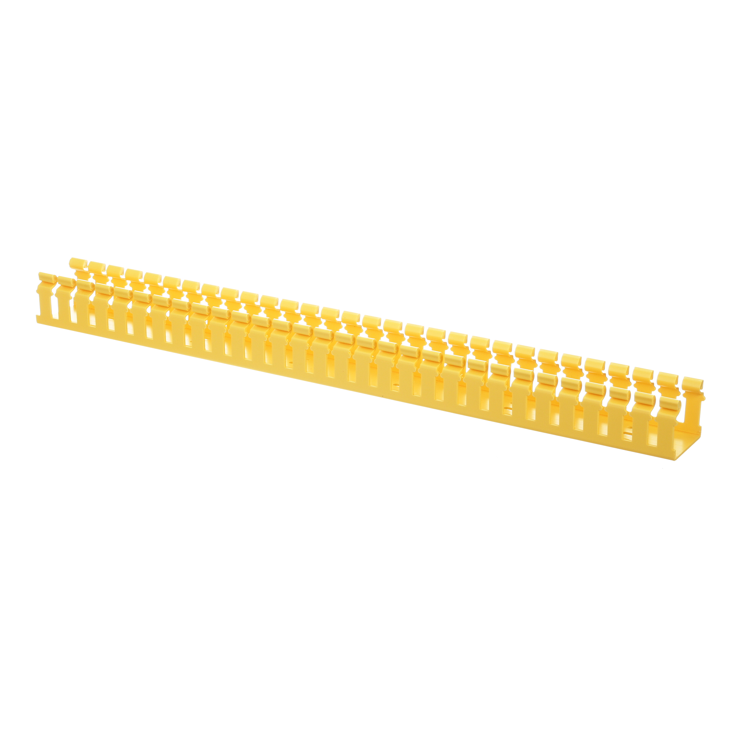 2X2 HINGE SLOTTED CHANNEL,  6 FT LENGTH, YELLOW