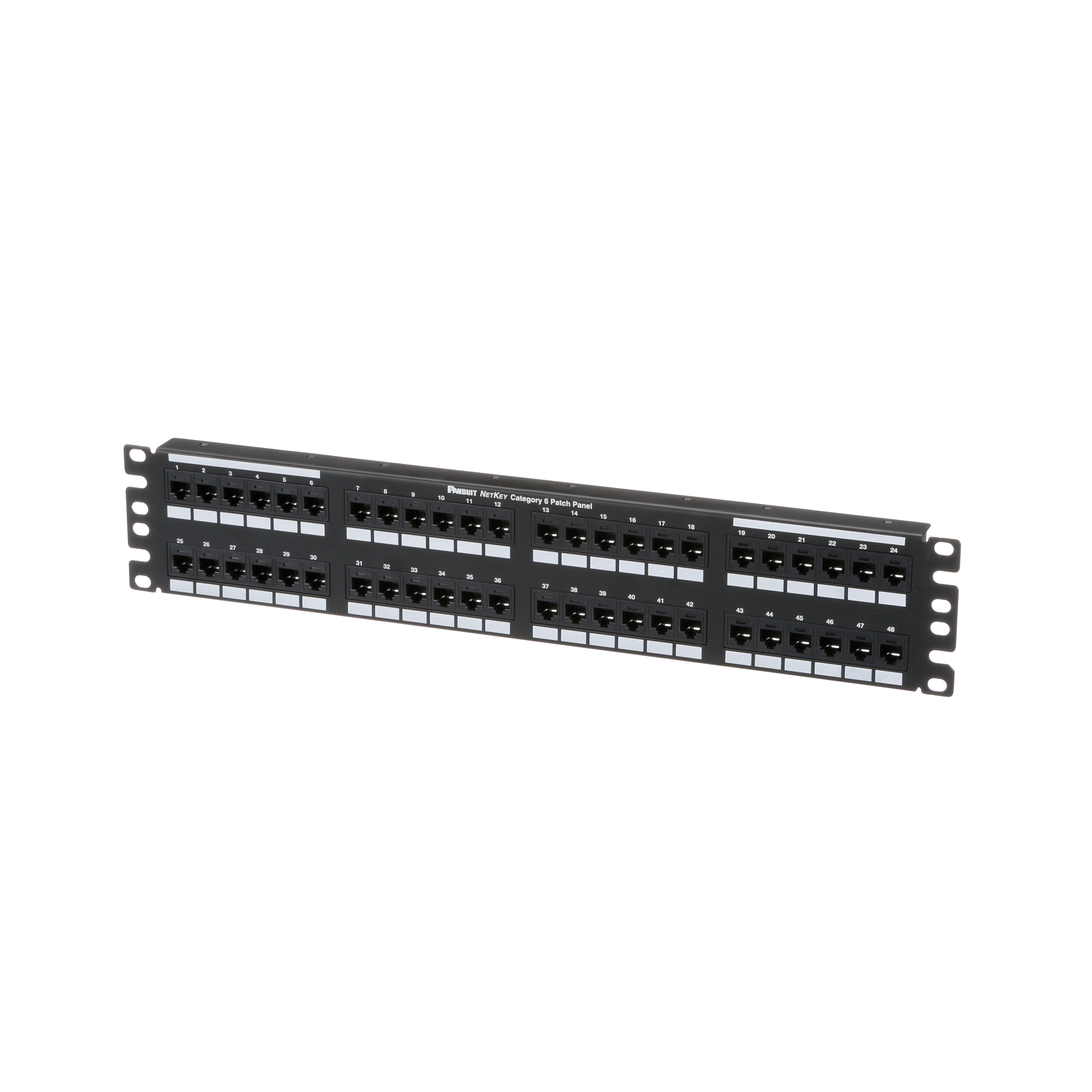 Cat 6 Çıkış Paneli, 48 Port