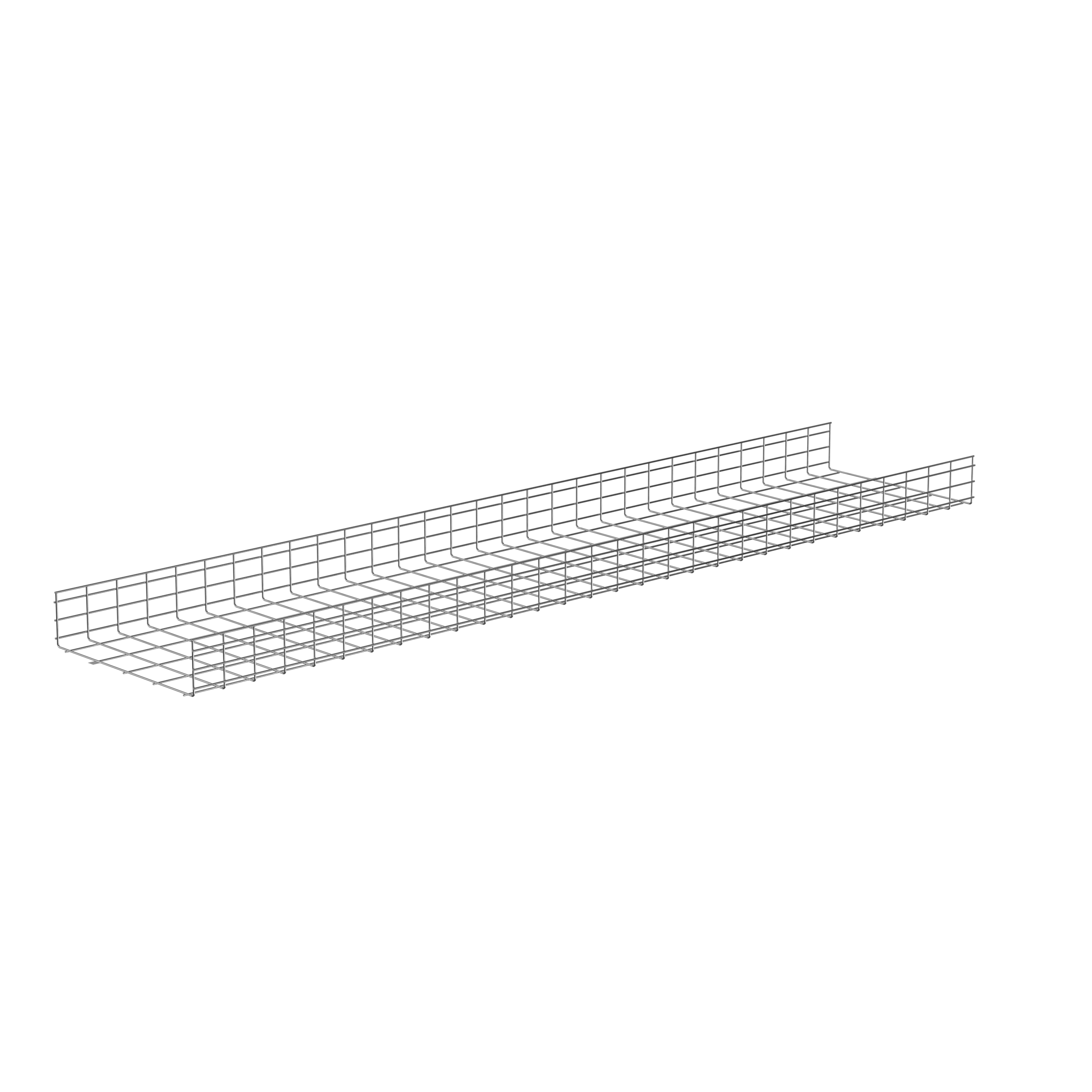 Kablo Sepeti 6" Y x 24" G, Elektro Çinko