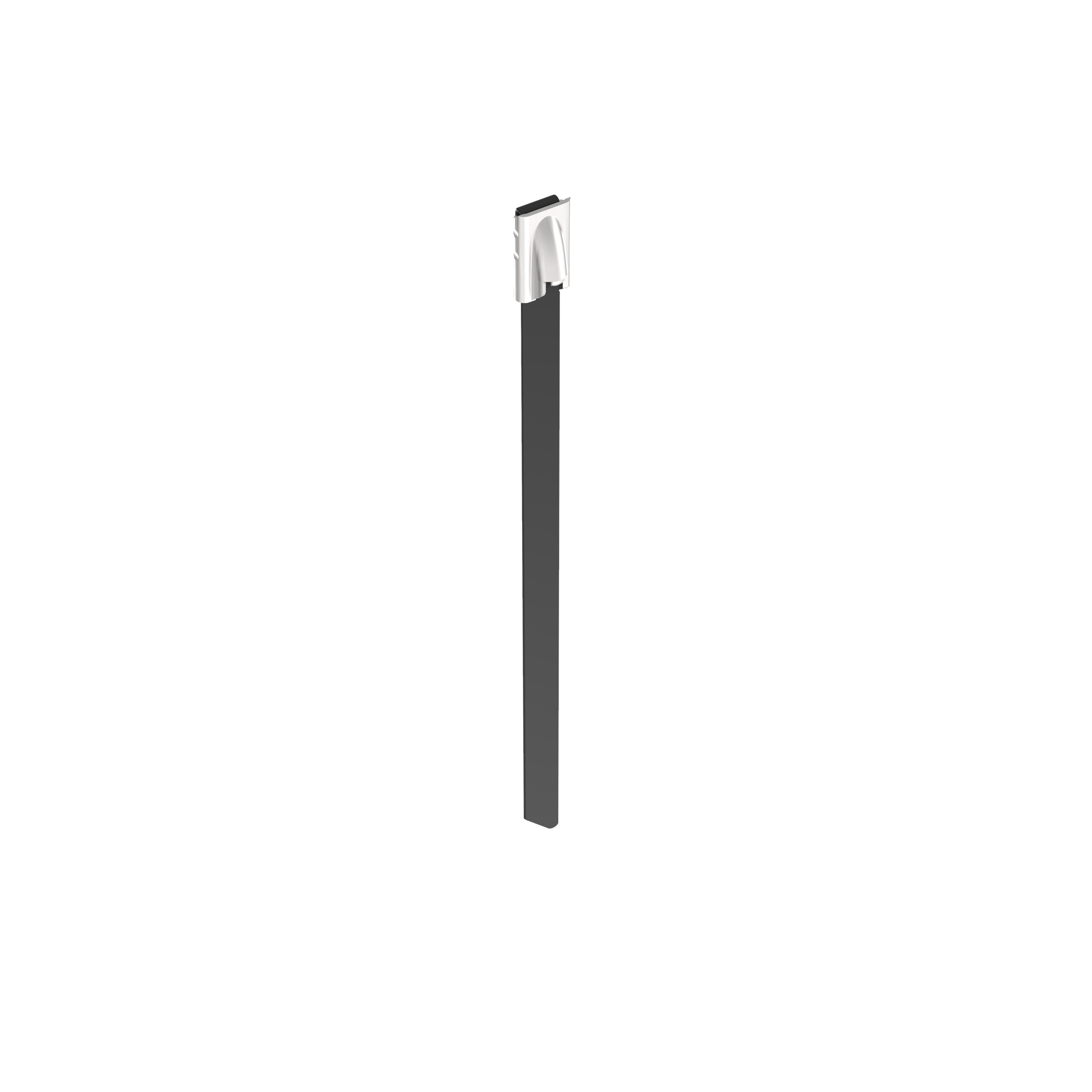 Kablo Bağı, PET Kaplı Paslanmaz Çelik 316, Siyah, 101.6x4.6mm, Paket 100