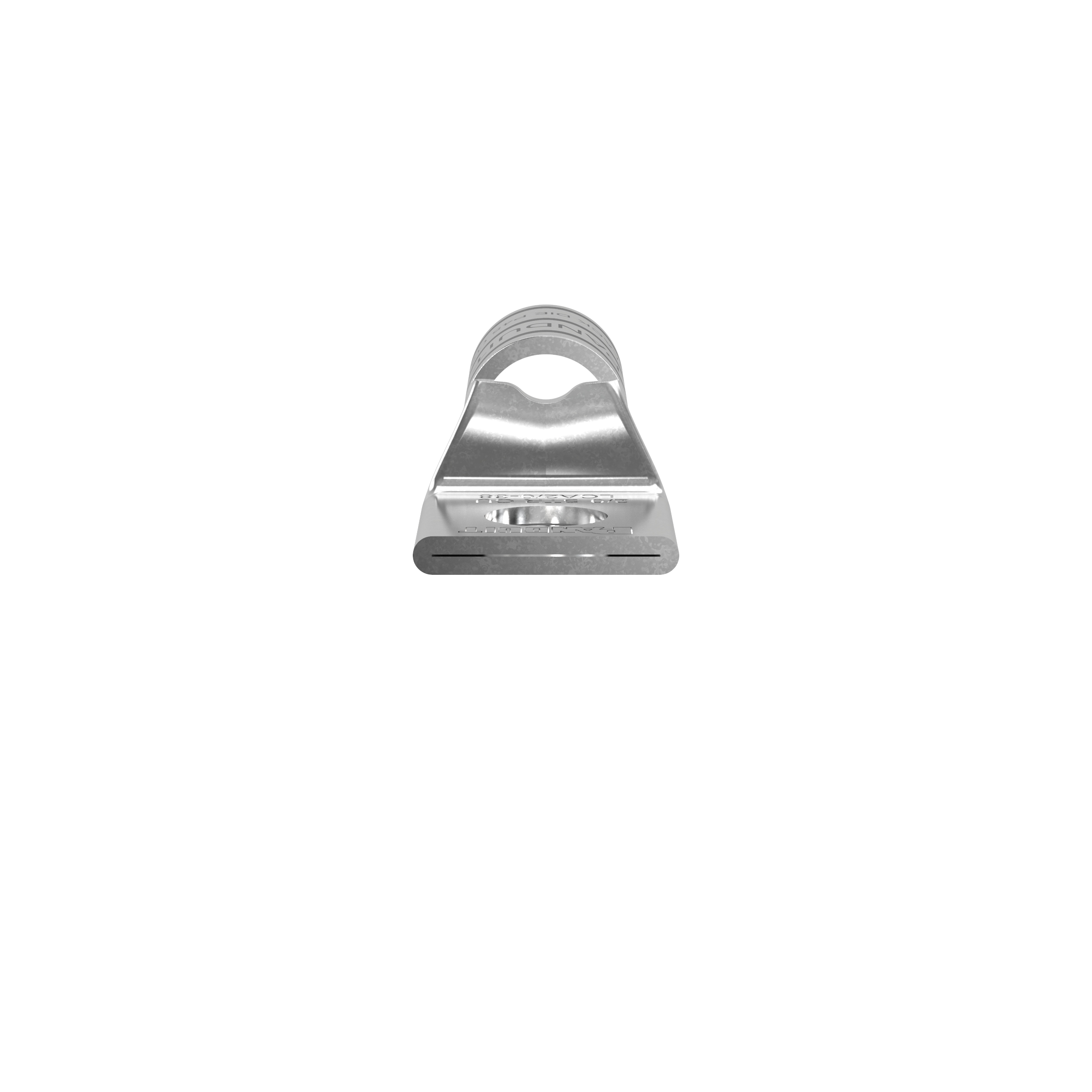Bağlantı Muhafaza, 2/0, Kalay Kaplı Bakır, Düz, Tek 6.4mm Somun, PK10