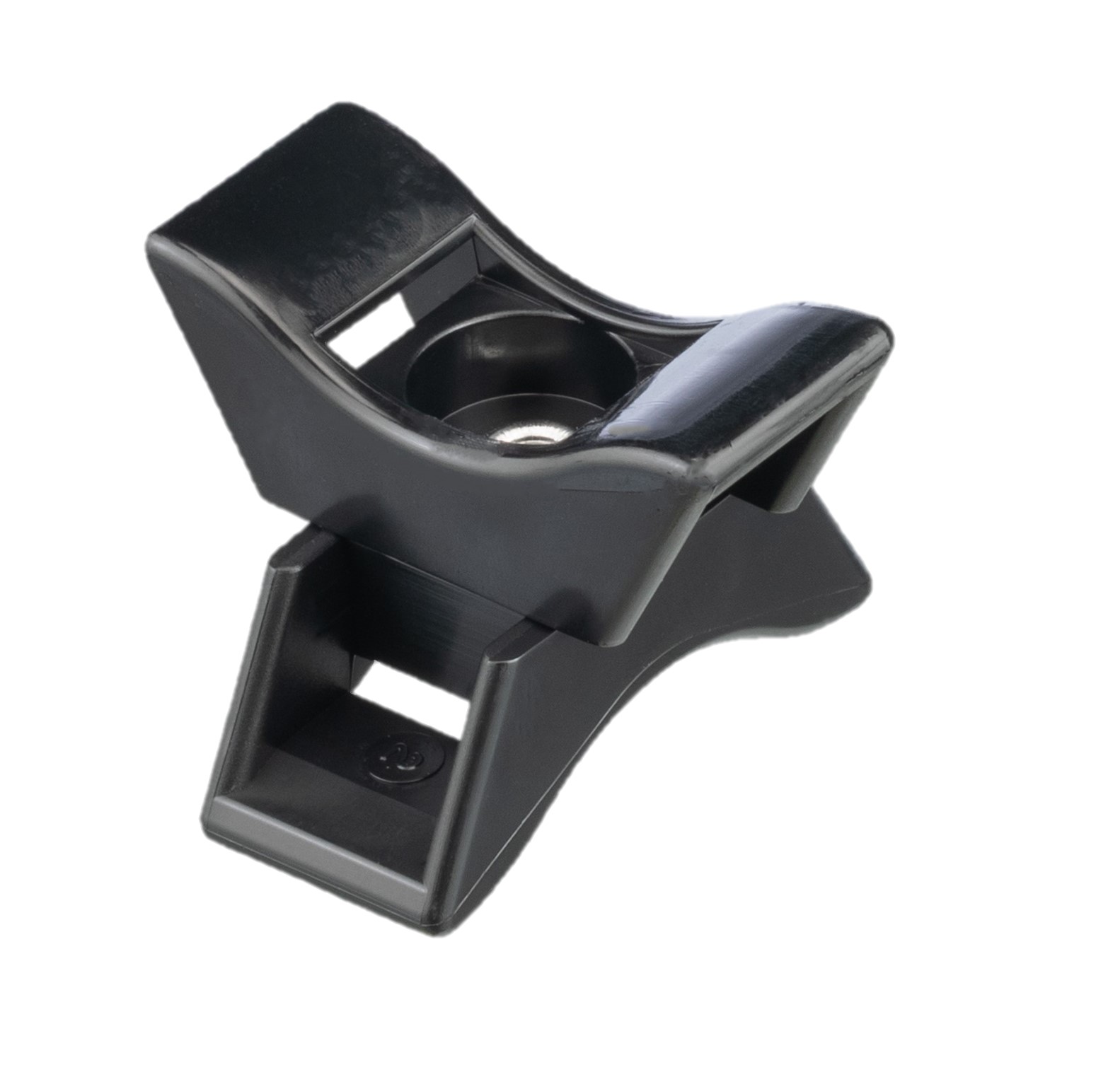 Heavy Duty Swivel Mount, Black, UV PA 6.6, Cable Tie, PK50