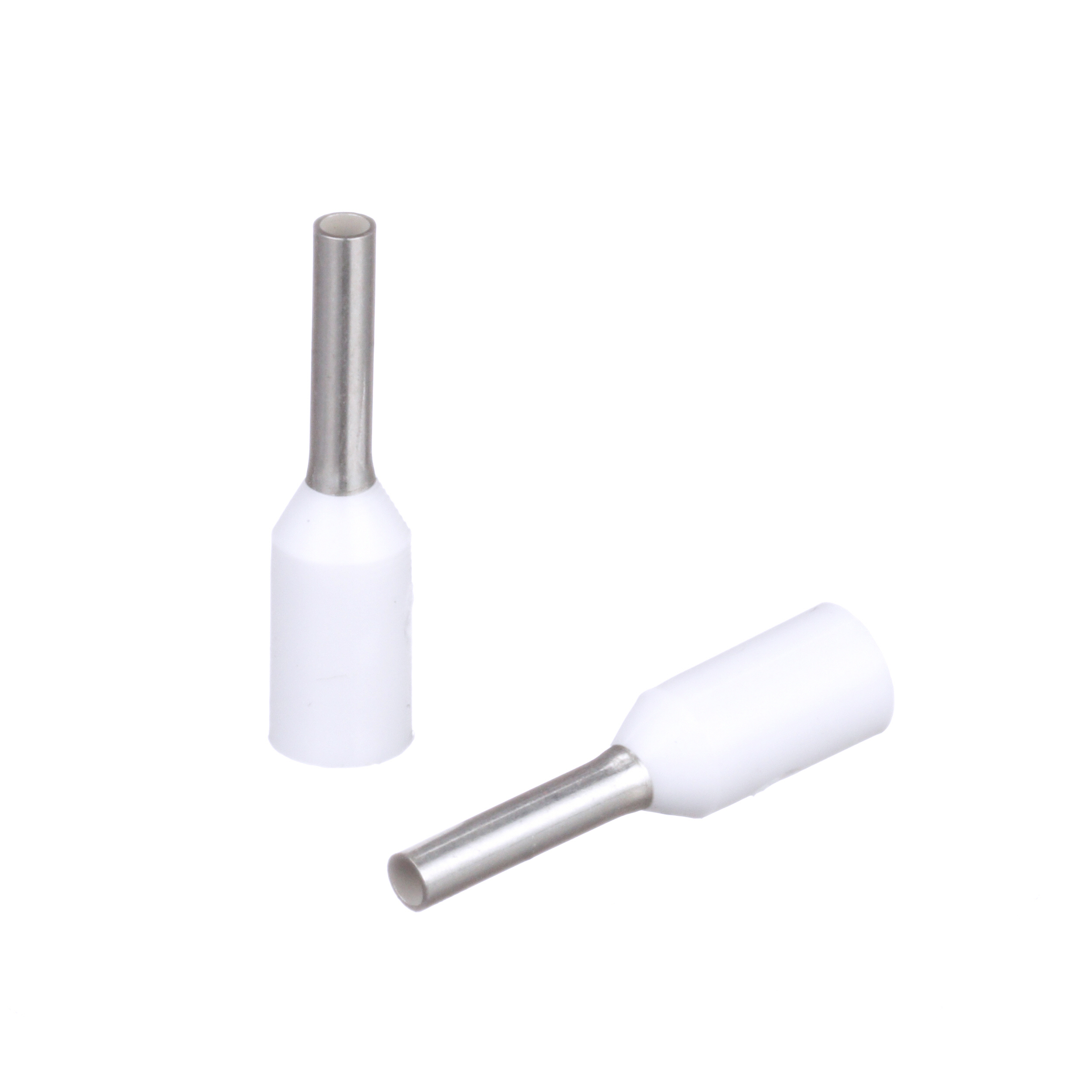 Tek tel crimp kapakları, Polipropilen, .5mm² Tel, 6mm Pin Uzunluğu, 500'lü Paket