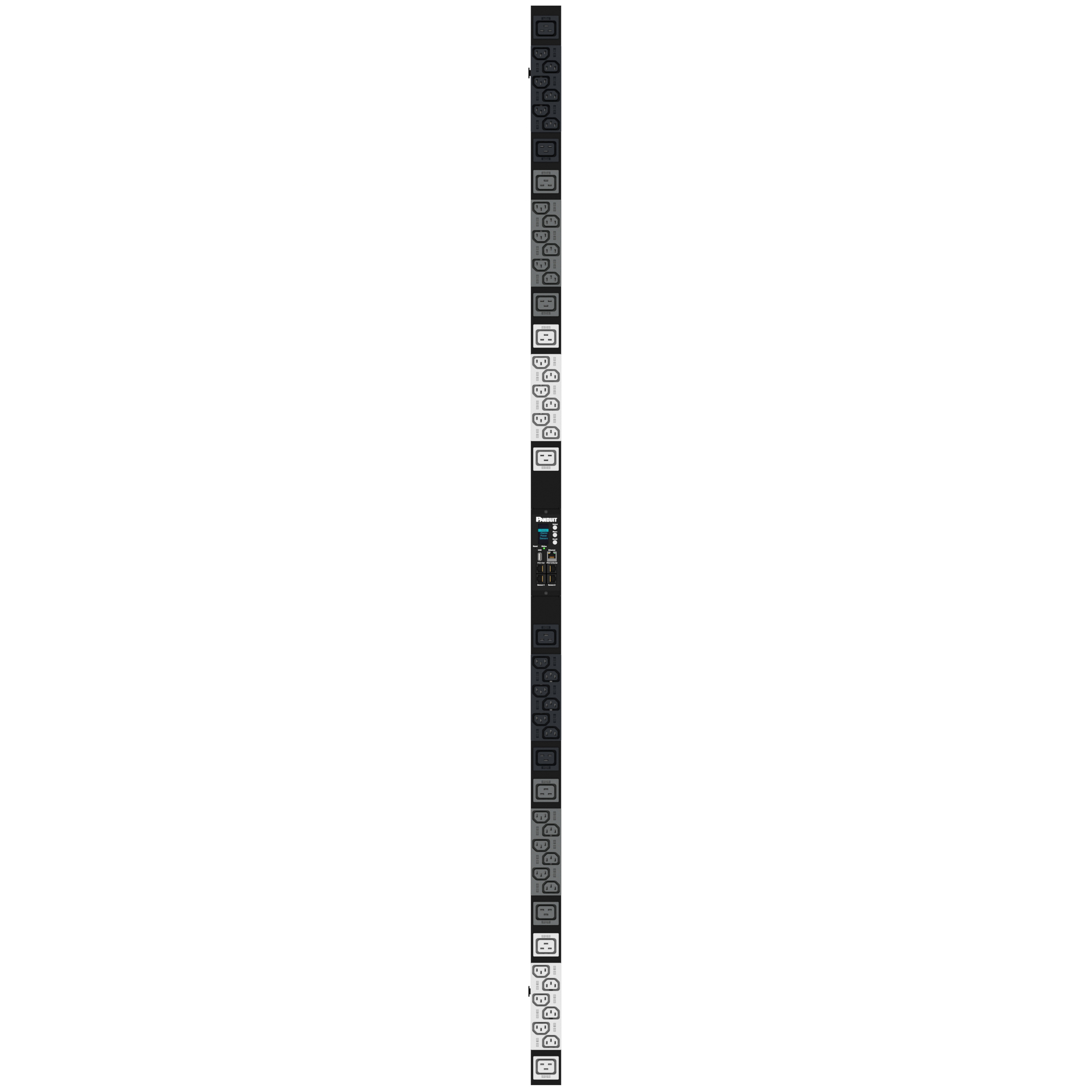 MI PDU, 32 Amper, 400 Volt, (36)C13, (12)C19, (IP44)