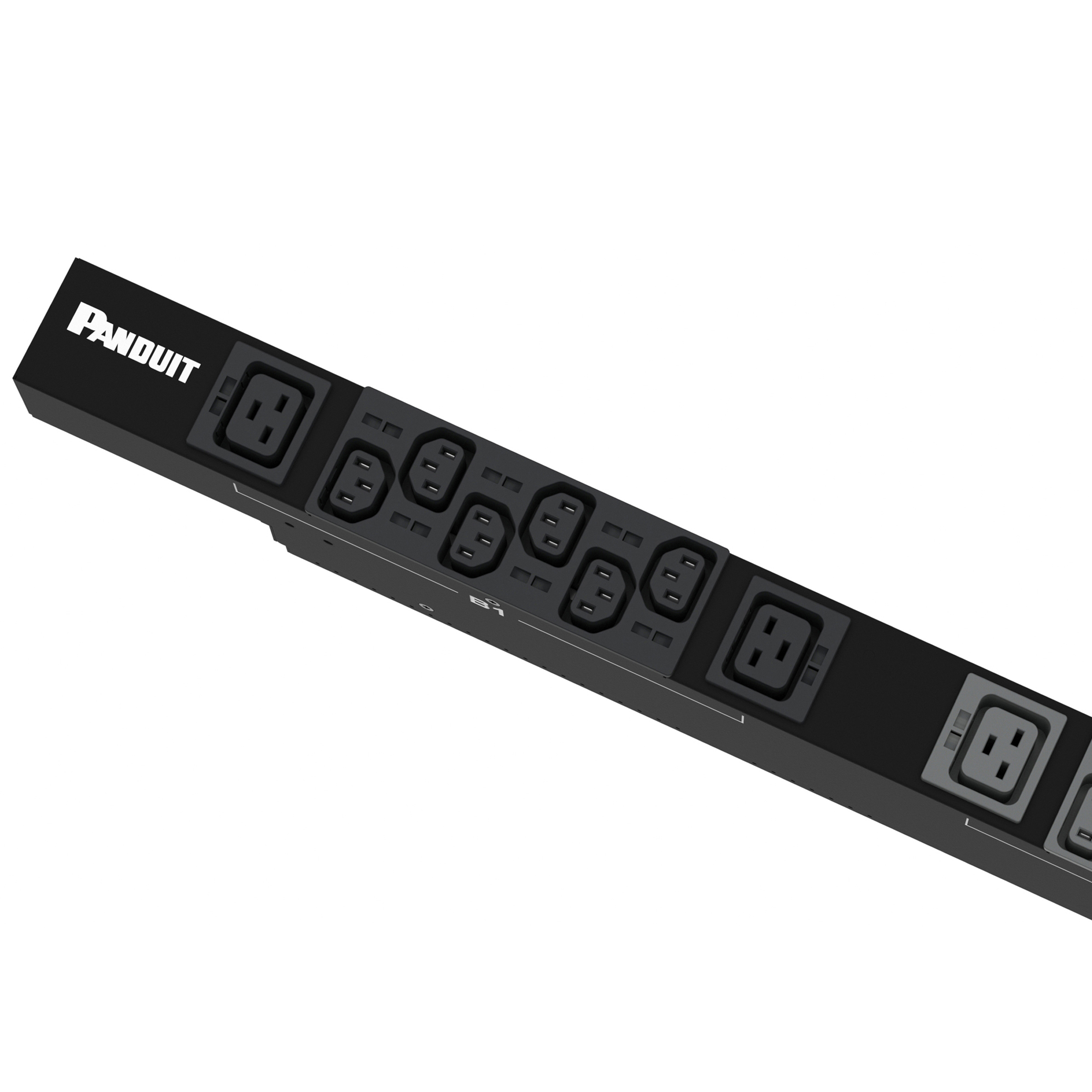 Basic PDU, 32AMP, 400V, (36)C13, (12)C19, IEC 60309 3P+N+E 6h 32A (IP44)