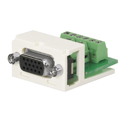 Ses-Video Sistemleri - Mini-Com® 15-Pin High Density D-Sub Module
